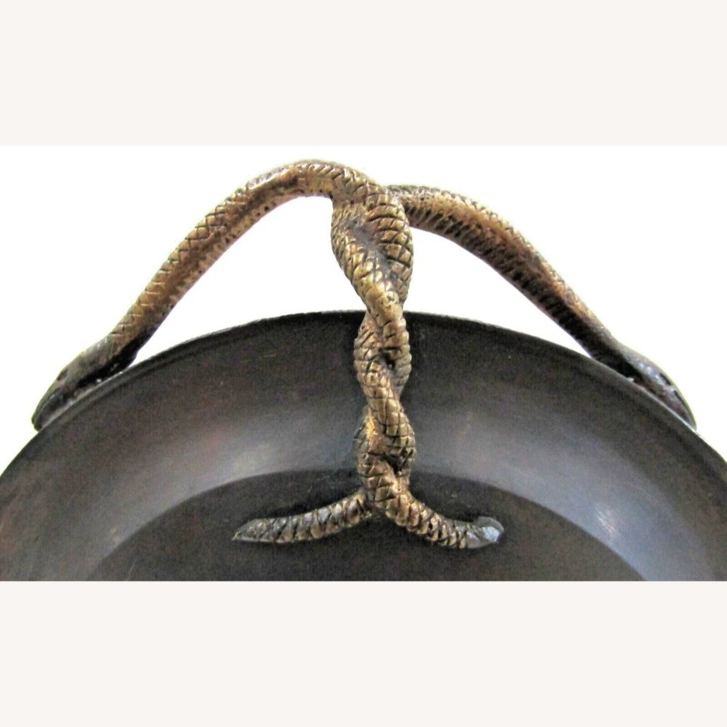 Mid-Century Italian Bronze Tazza Candle Holder - image-6