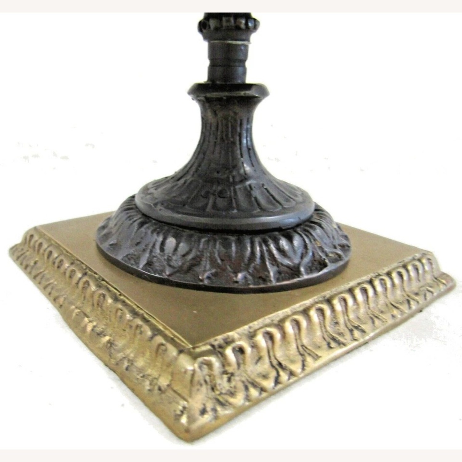 Mid-Century Italian Bronze Tazza Candle Holder - image-11