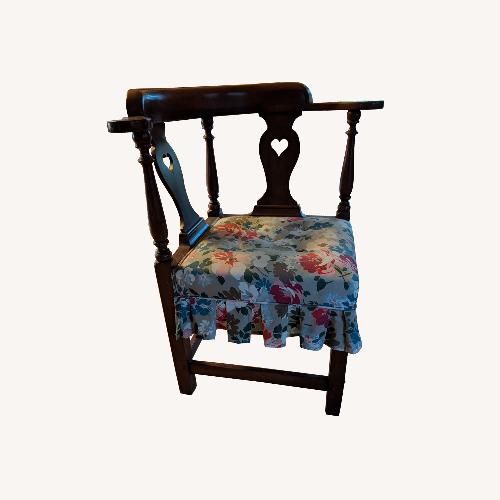Used Antique Queen Ann Corner Chair for sale on AptDeco