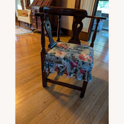 Used Antique Queen Ann Corner Chair for sale on AptDeco