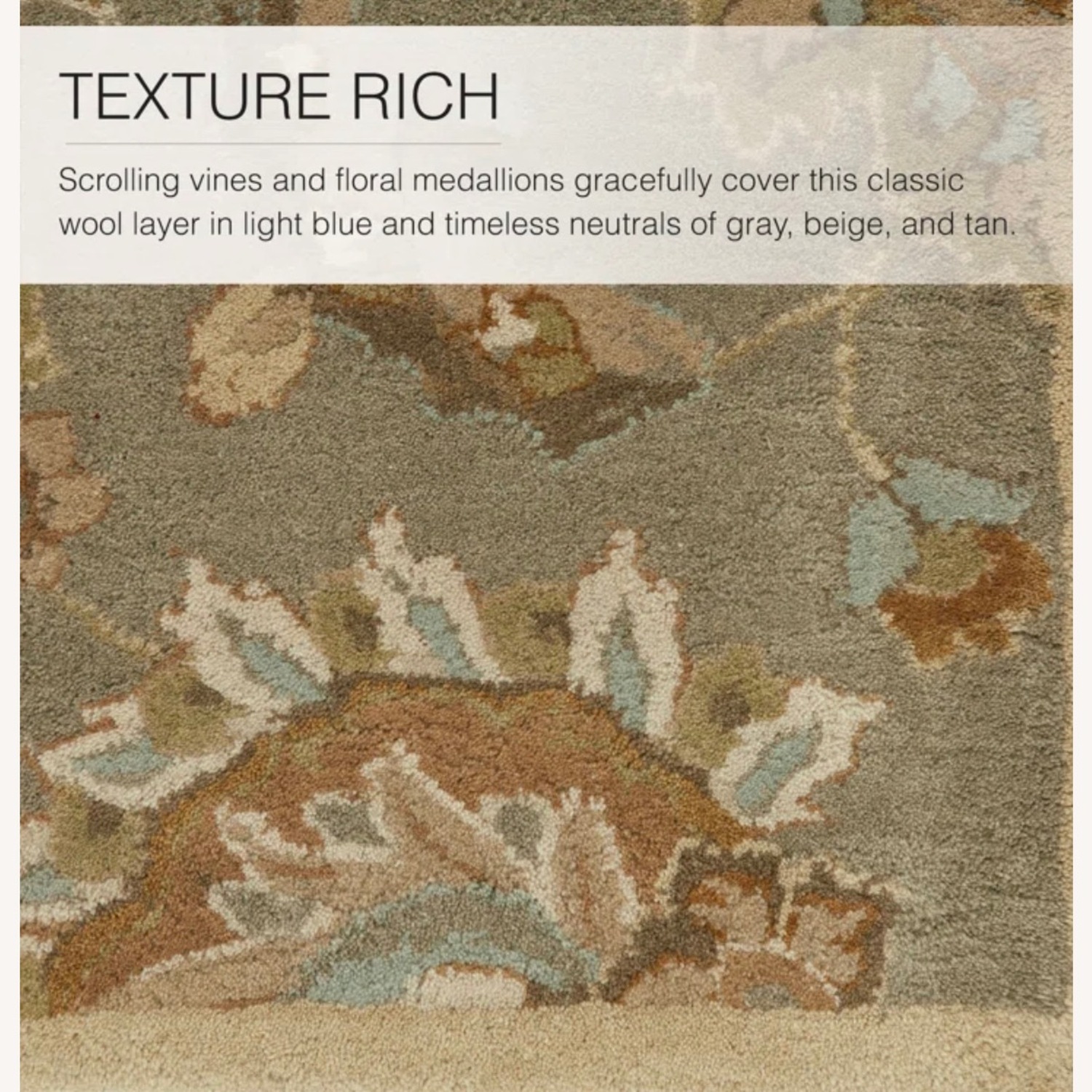 Jaipur Living 12 x 18 Gray/Beige Wool Rug  - image-5
