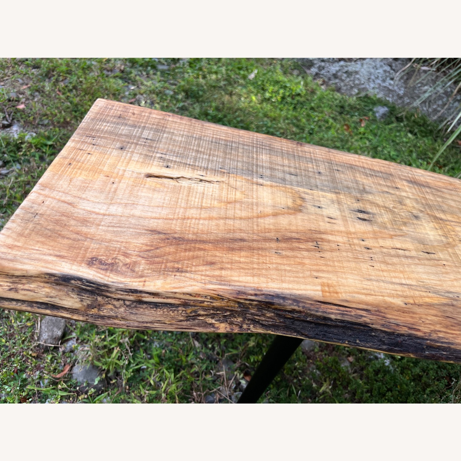 Mid Century Style Live Edge Coffee Table  - image-6