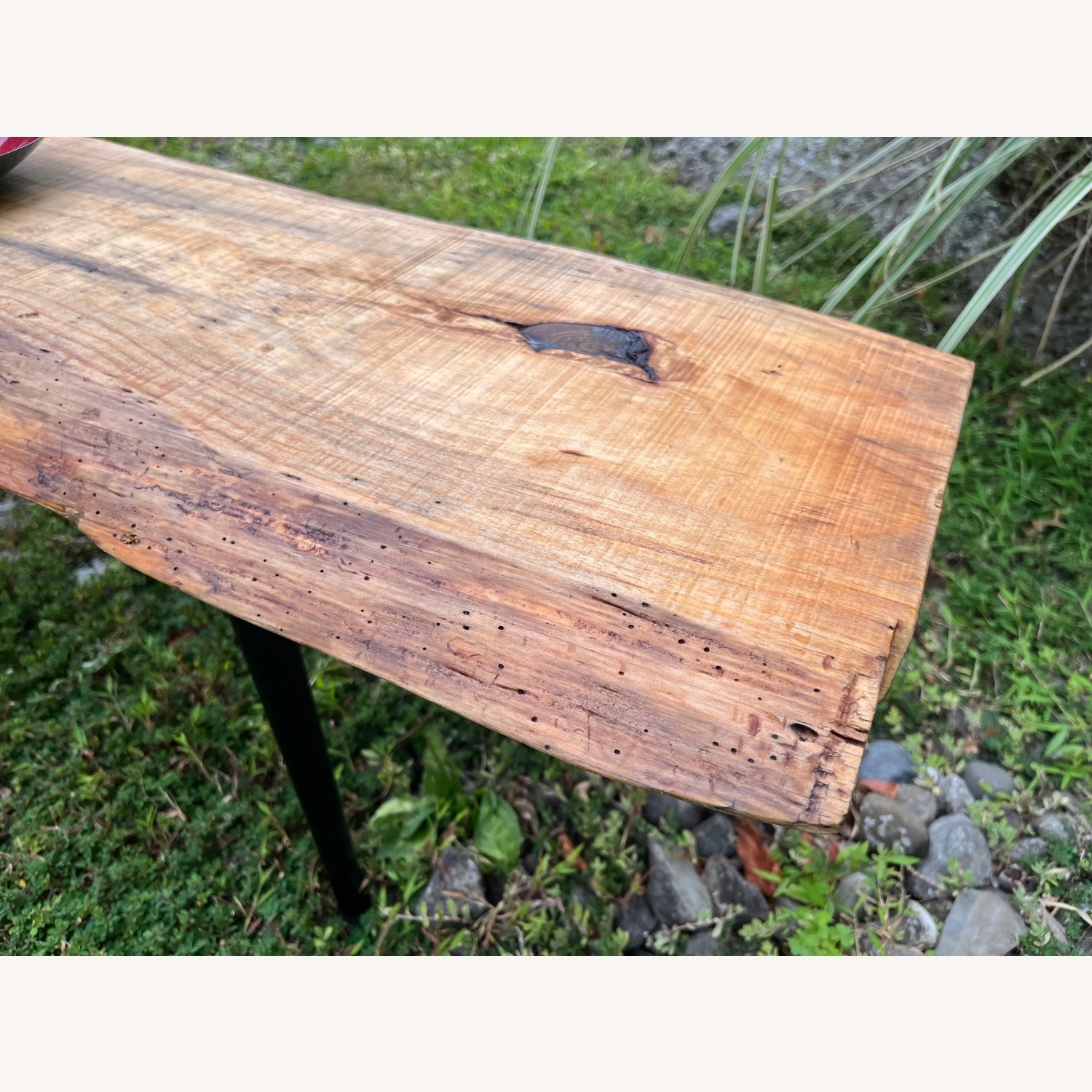 Mid Century Style Live Edge Coffee Table  - image-4