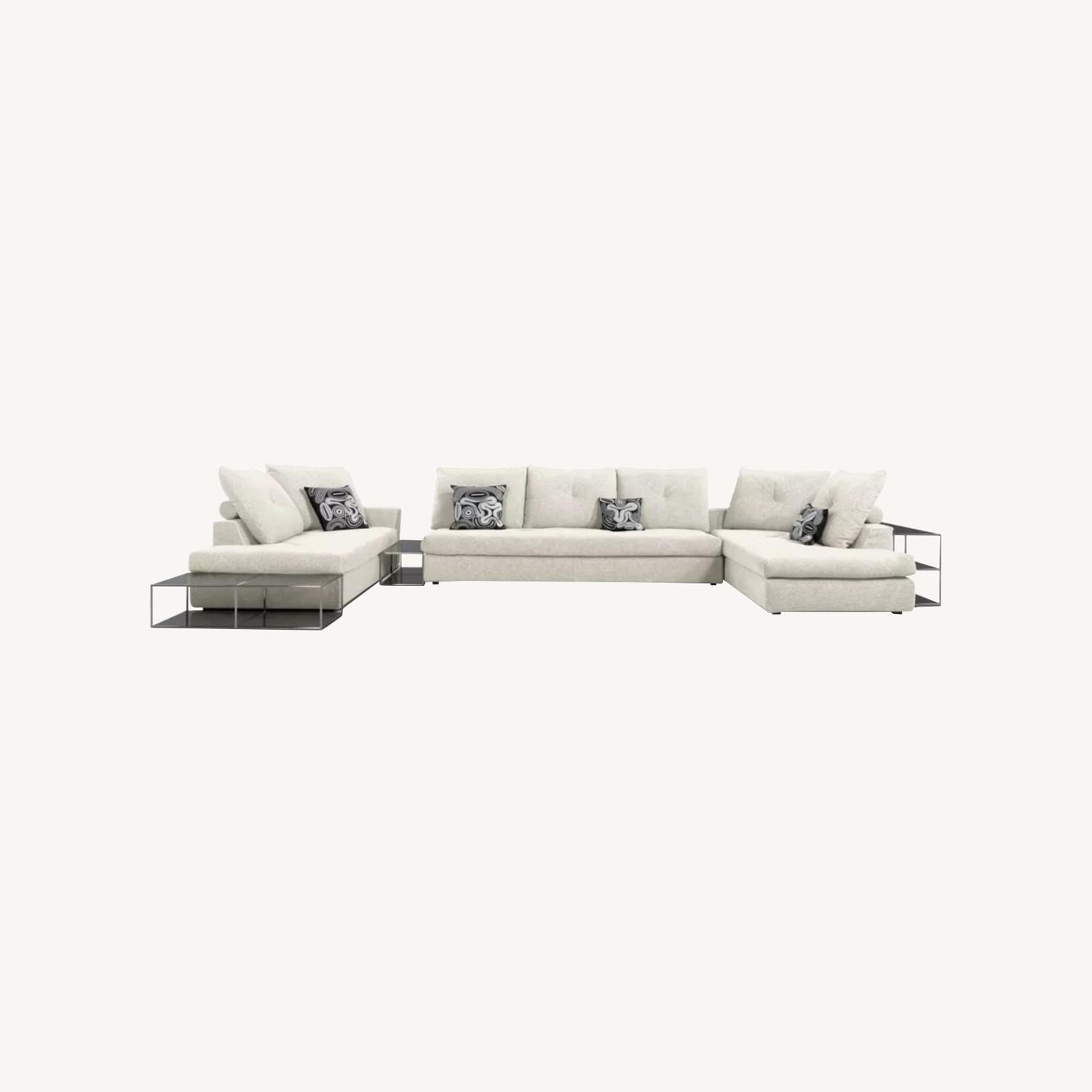 Roche Bobois Preface 3-piece Sectional with Ottoman - image-0