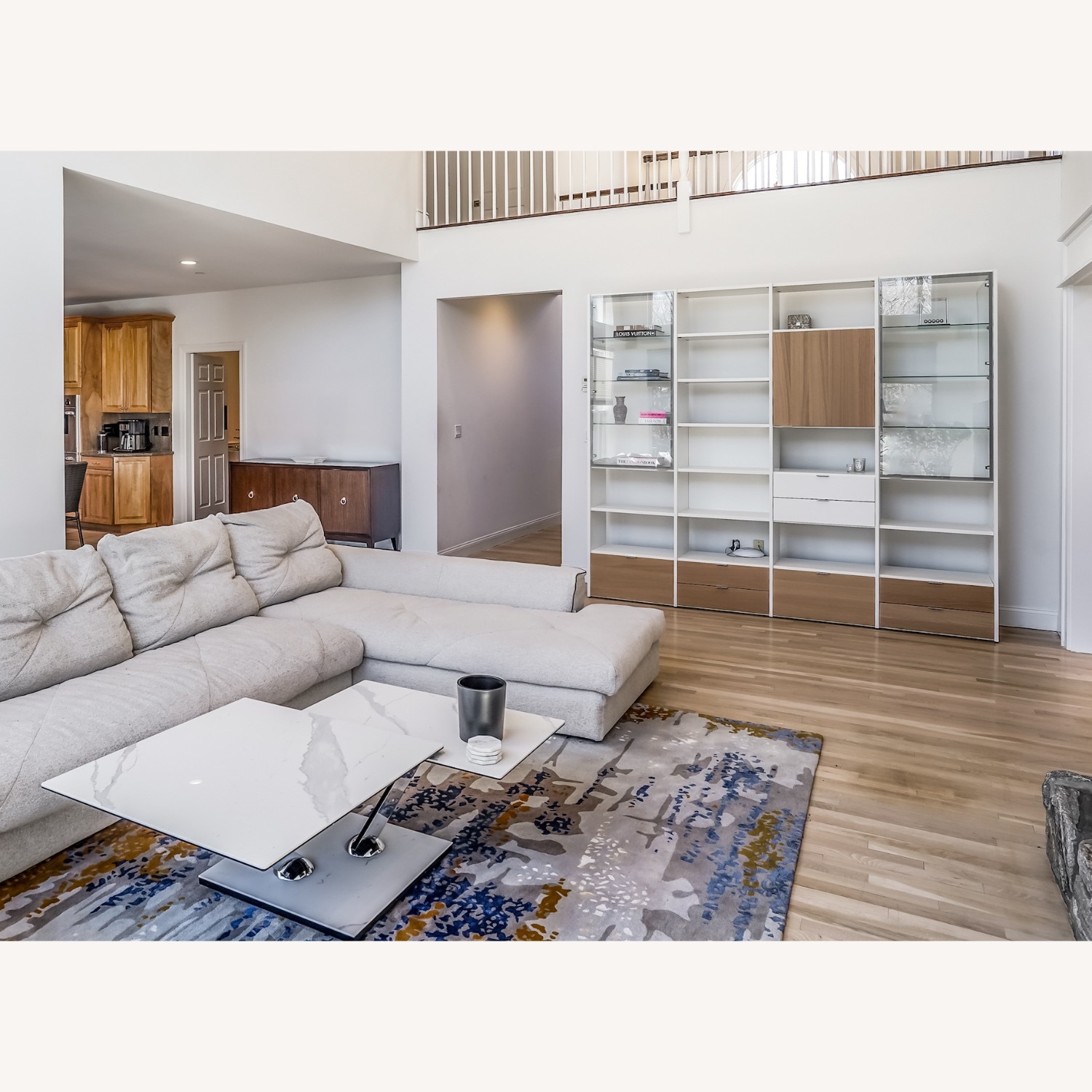 Roche Bobois Preface 3-piece Sectional with Ottoman - image-4