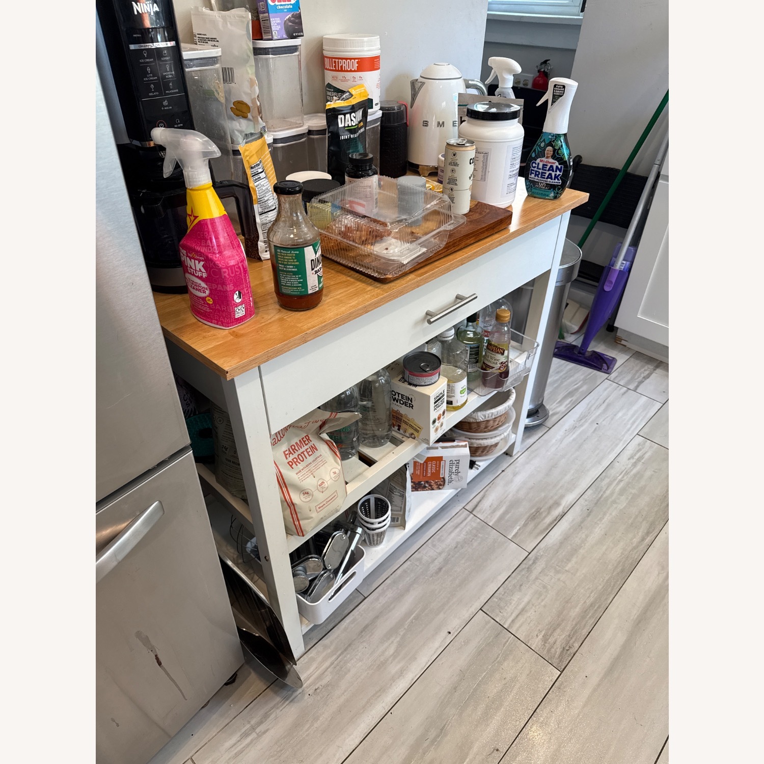 Aresha Kitchen Island/Block - image-1