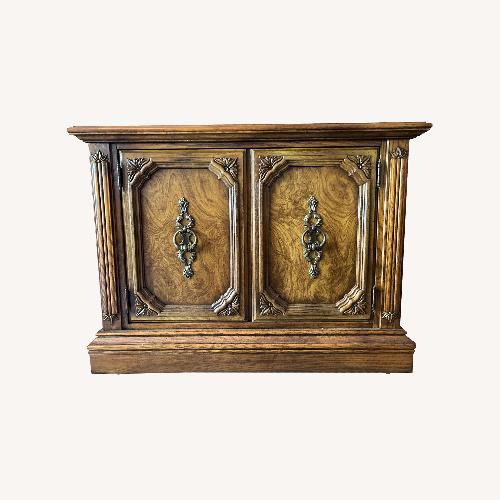 Used Vintage Marble Top Bar Cart  for sale on AptDeco