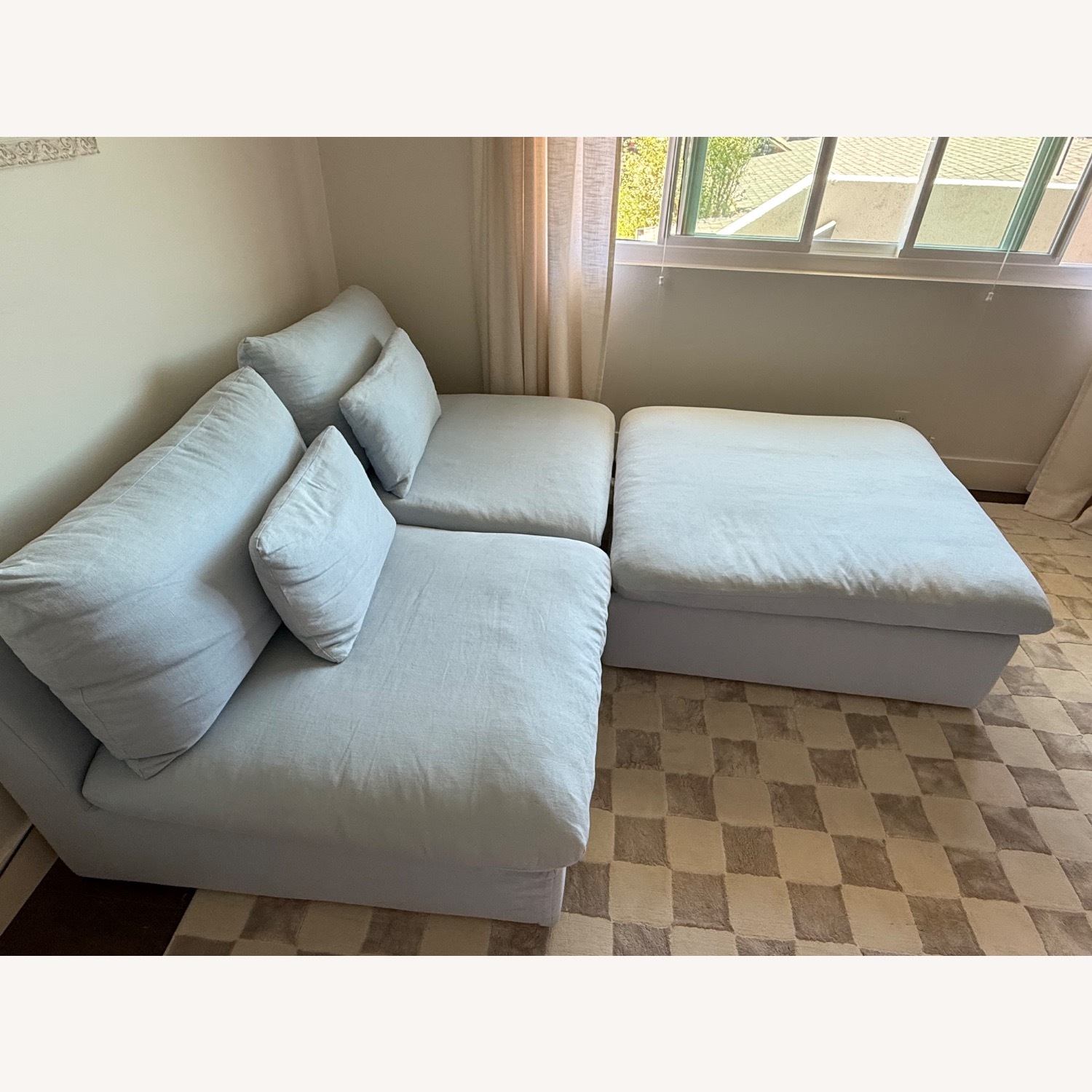 SixPenny Aria Couch + Ottoman - image-2