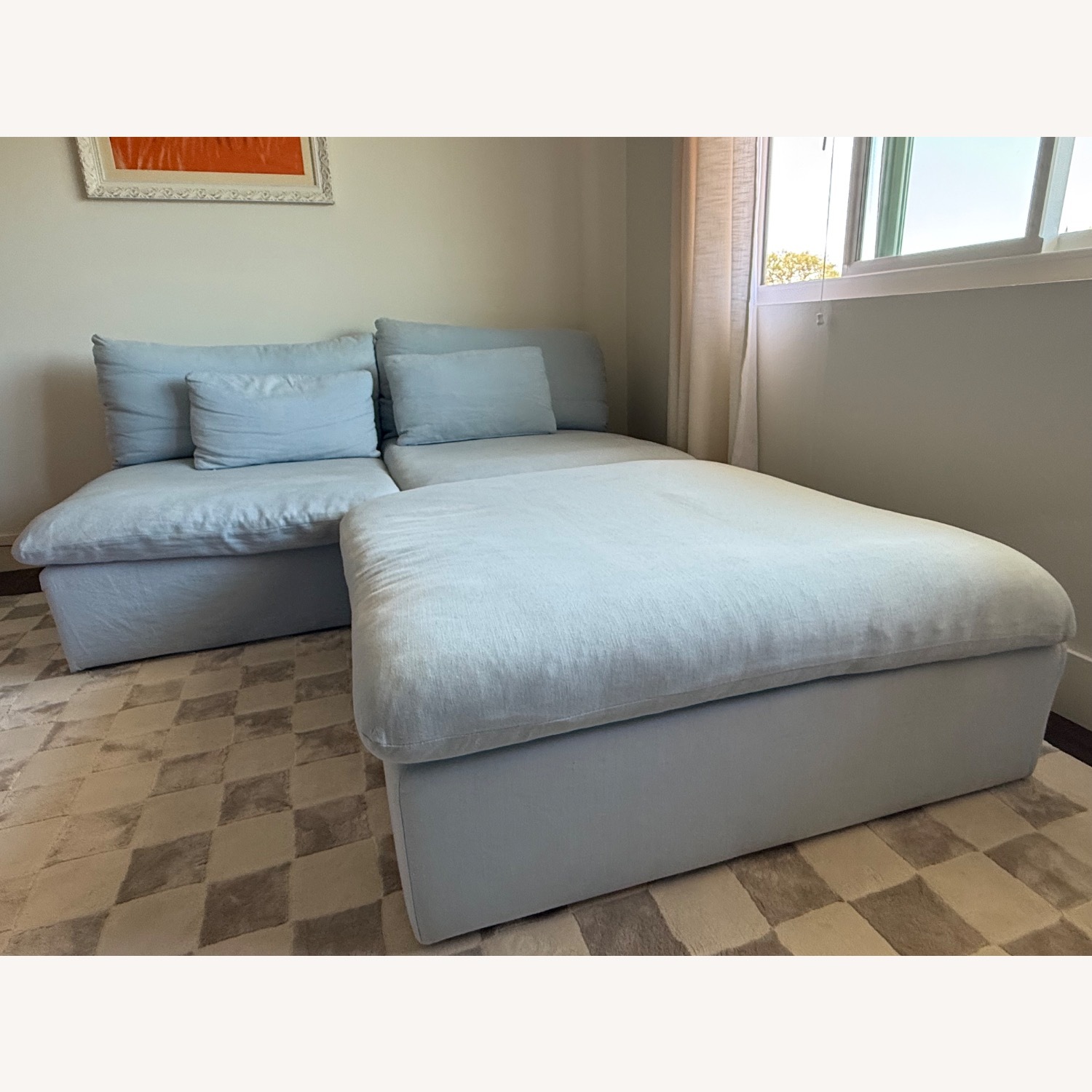 SixPenny Aria Couch + Ottoman - image-3