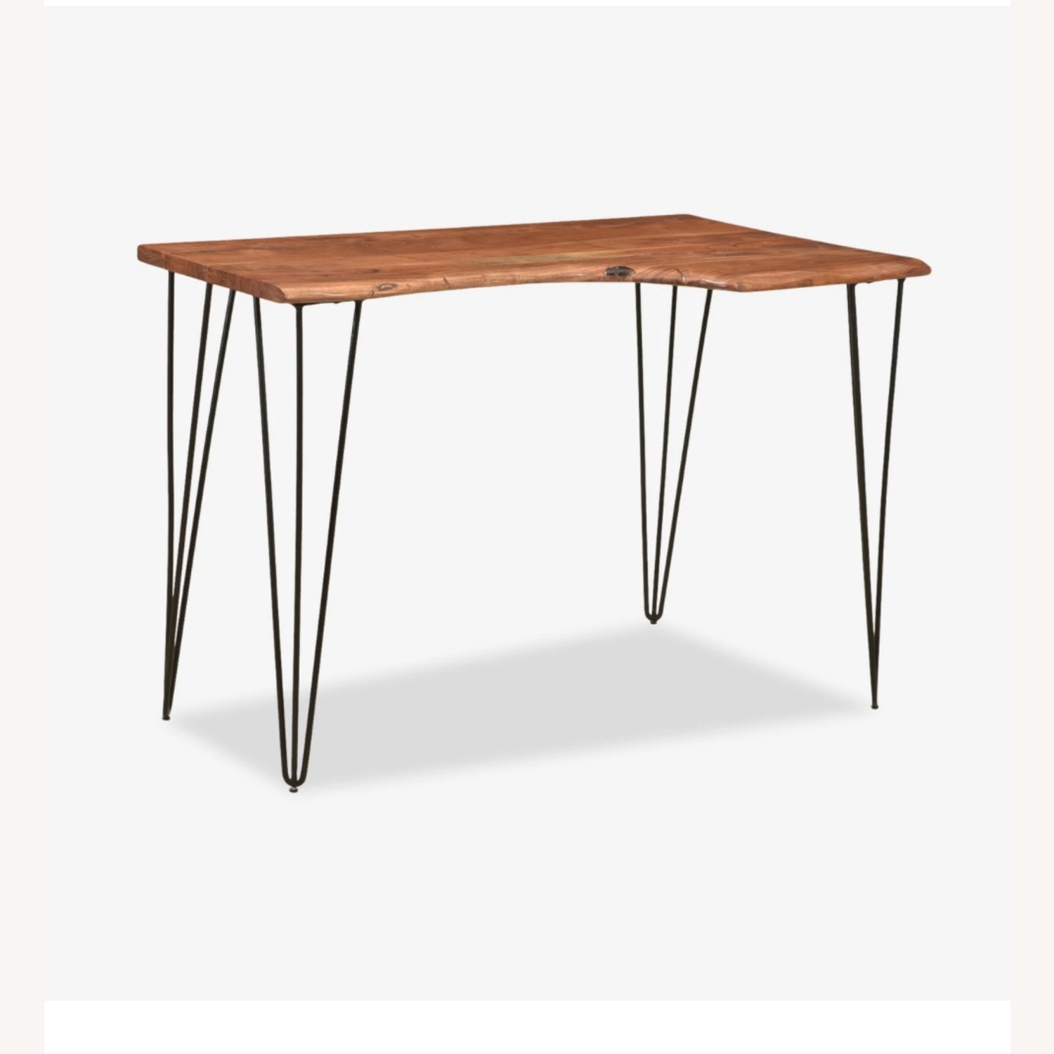 Sleek Modern Wooden Desk with Rustic Charm - image-4
