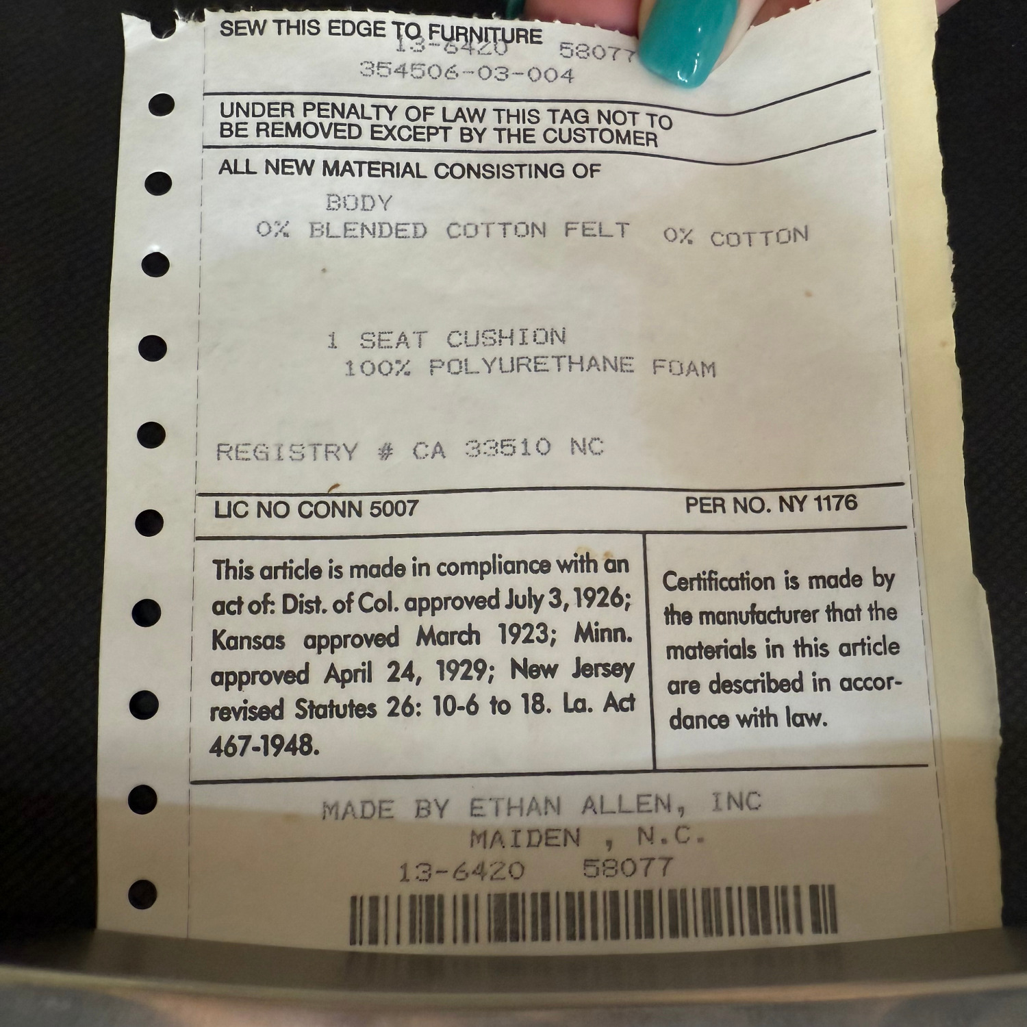 Ethan Allen Dining Set “Radius Collection” - image-5