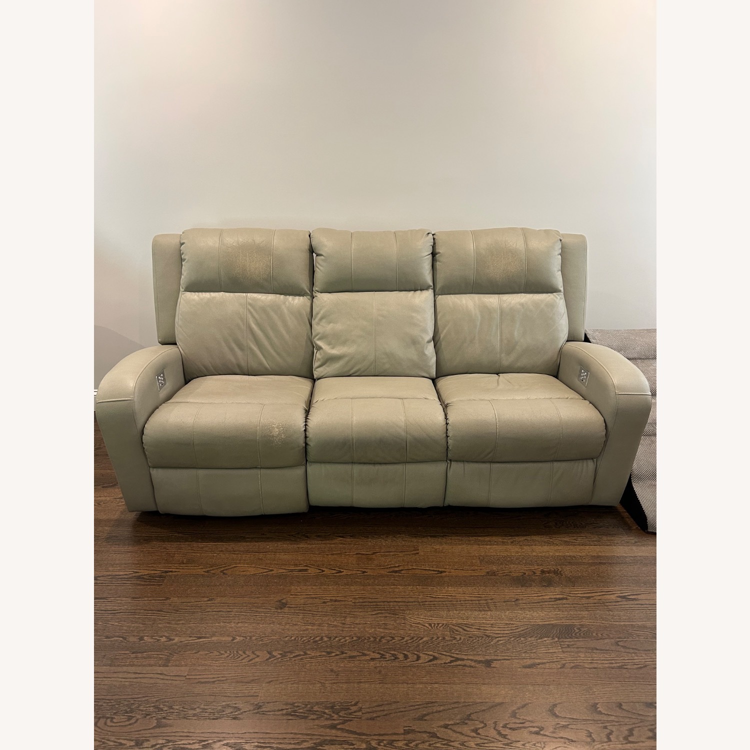 Sofa with 4 Electronic Recliners - image-0