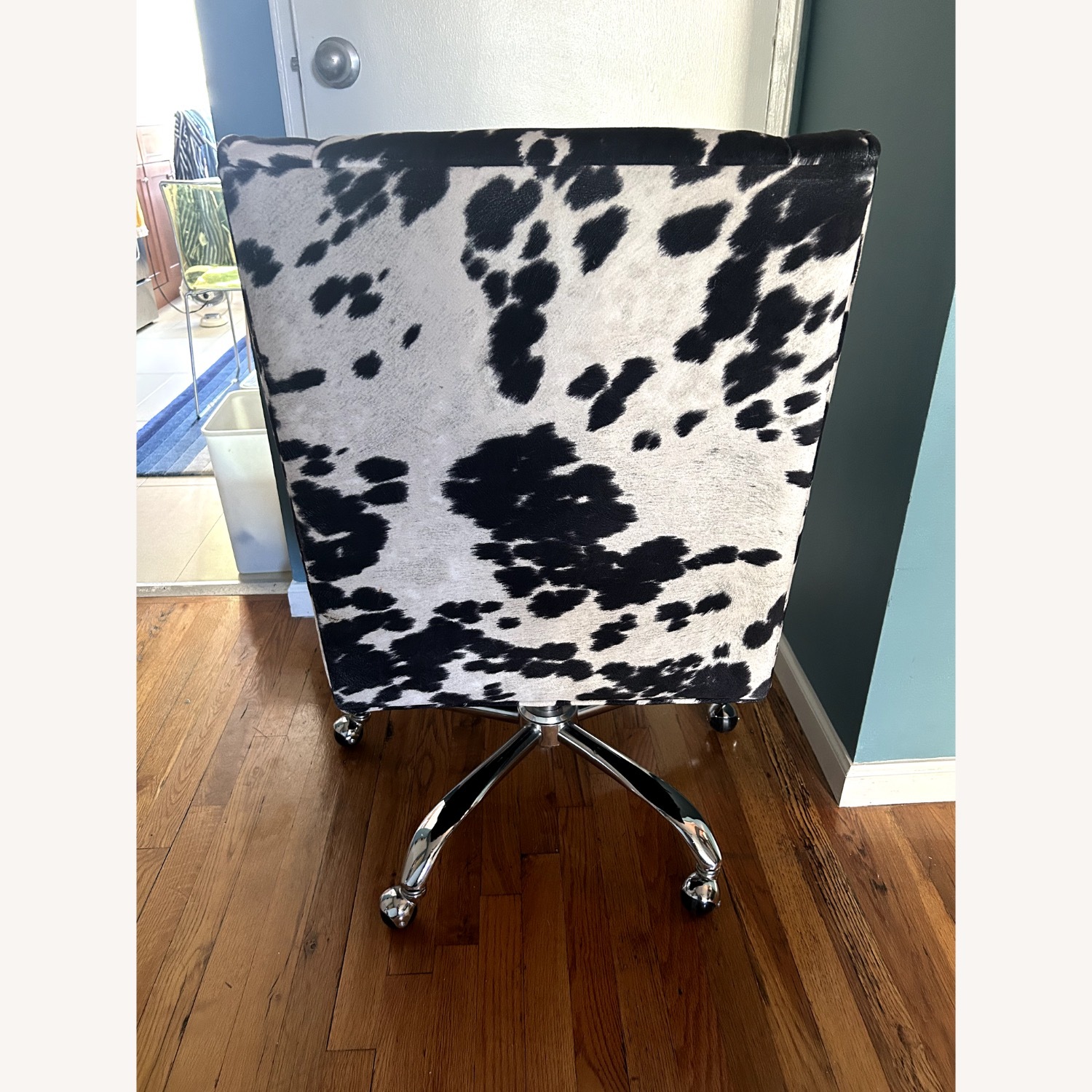 Urban Outfitters Cow Print Desk Chair - image-4