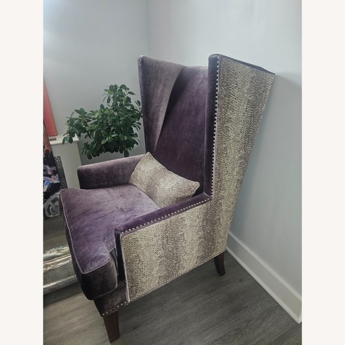 Used Paramus Gray Armchair  for sale on AptDeco