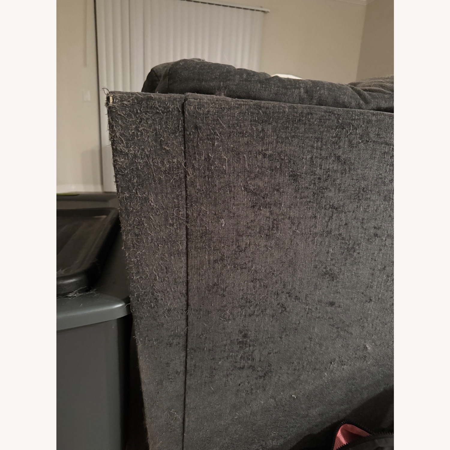 Dark Grey Sectional Couch - image-2