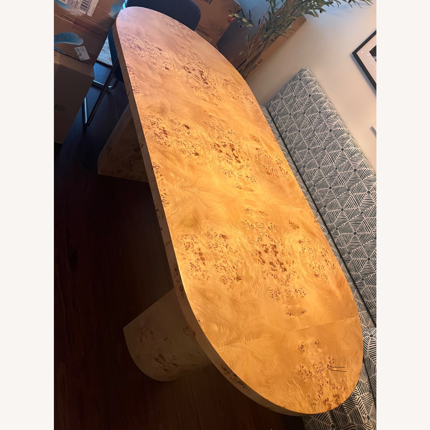 CB2 Burl Wood Table  - image-1