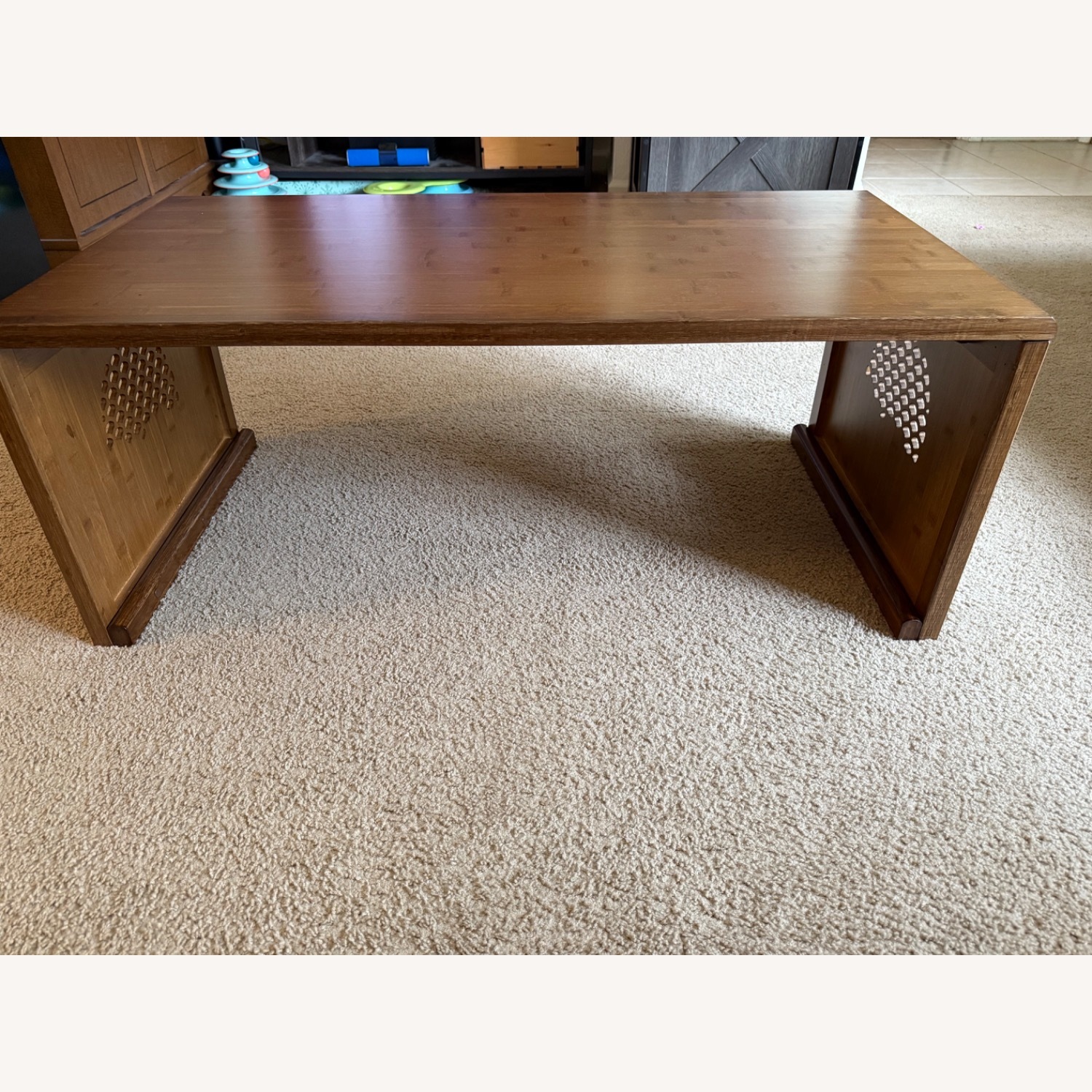 Japanese Inspired Folding Coffee Table - image-9