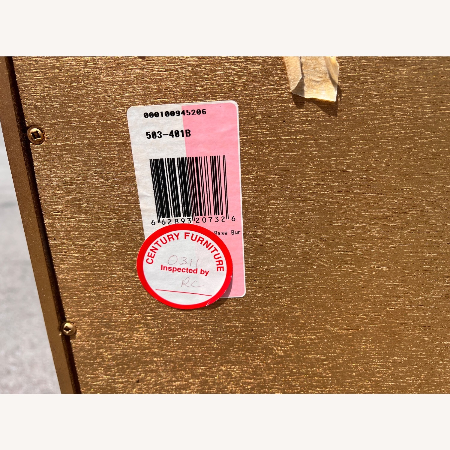 1990s Century Furniture Silk Roads Gilt Credenza  - image-7