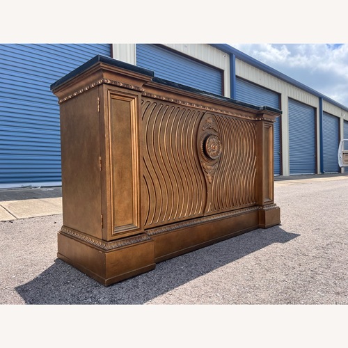 Used 1990s Century Furniture Silk Roads Gilt Credenza  for sale on AptDeco