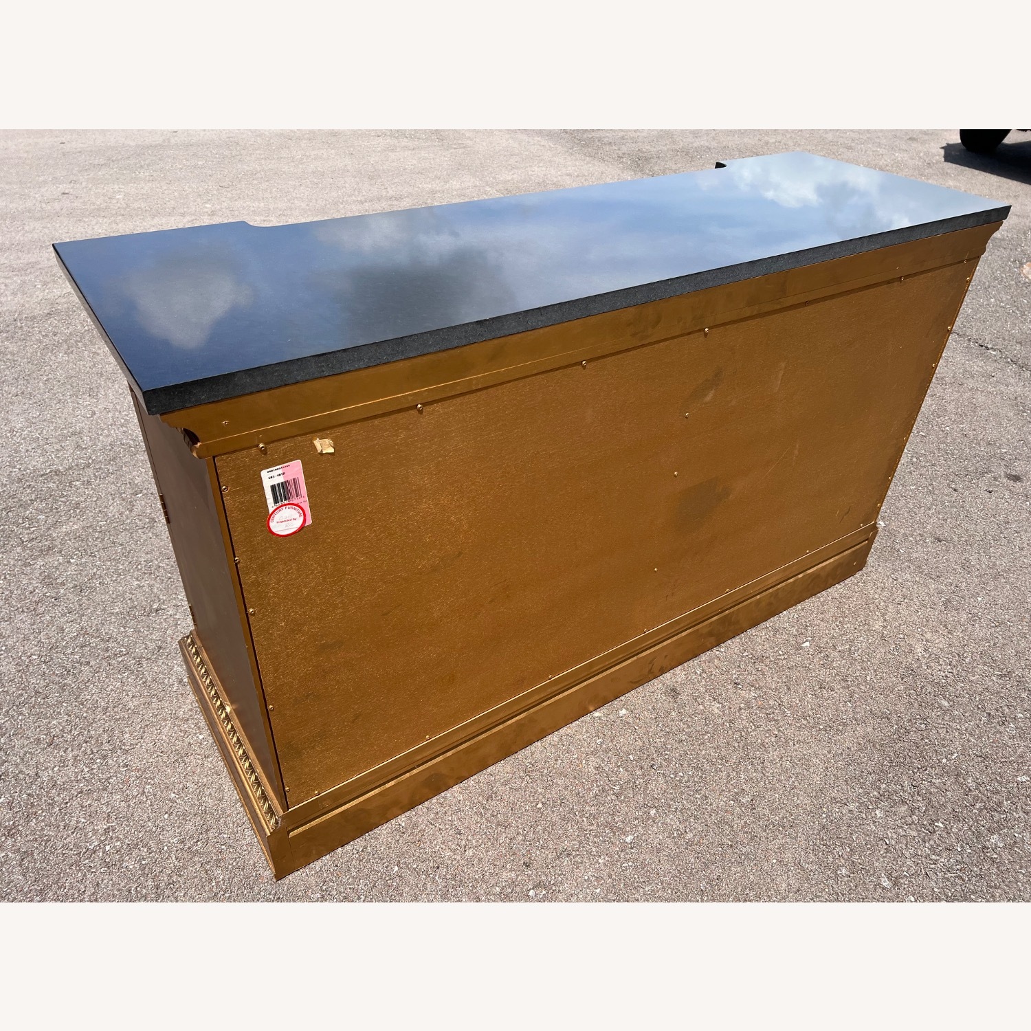 1990s Century Furniture Silk Roads Gilt Credenza  - image-5