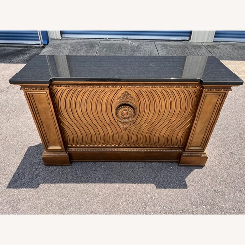 Used 1990s Century Furniture Silk Roads Gilt Credenza  for sale on AptDeco