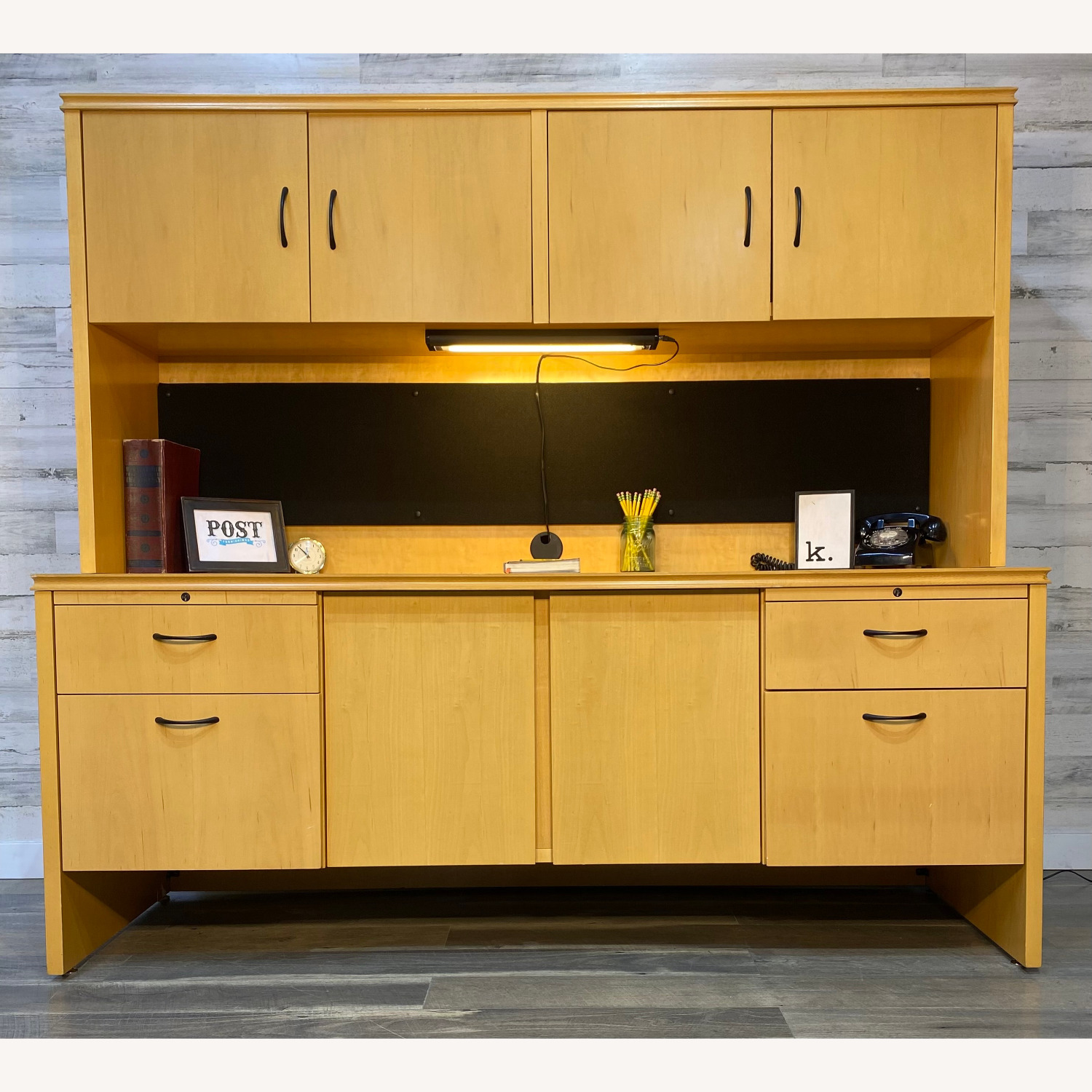 Modern “High Point” Office Desk System - image-10