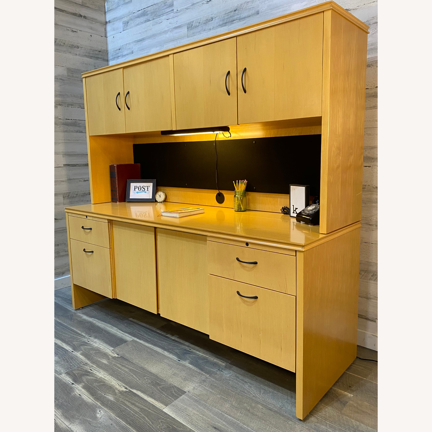 Modern “High Point” Office Desk System - image-3