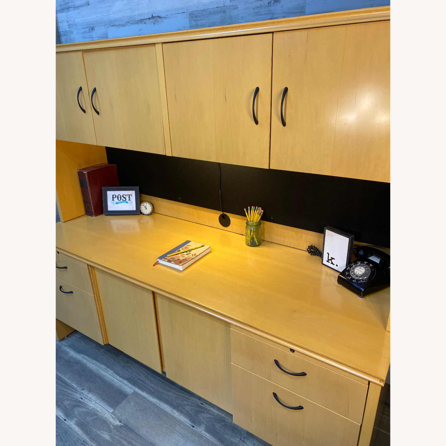 Modern “High Point” Office Desk System - image-4