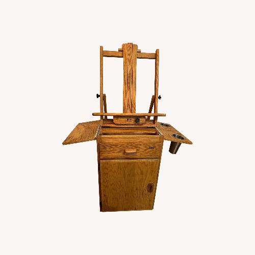 Used Terrero Taboret and Easel Stand for sale on AptDeco