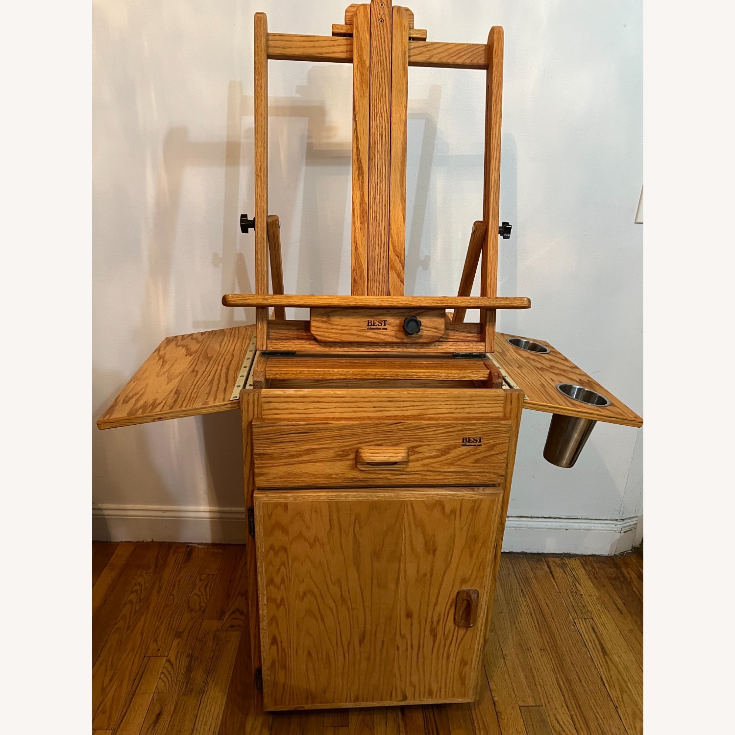 Terrero Taboret and Easel Stand - image-1