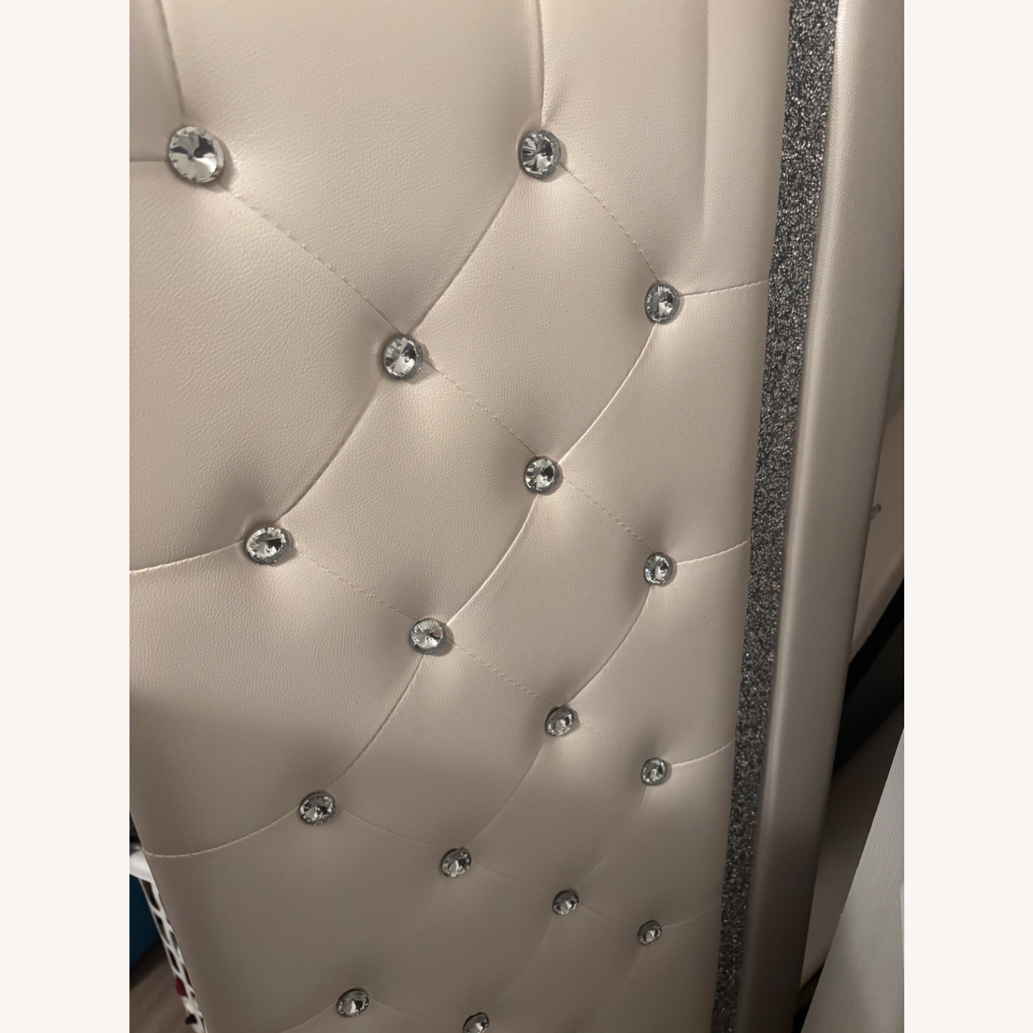 White Queen Size Bed Frame - image-2