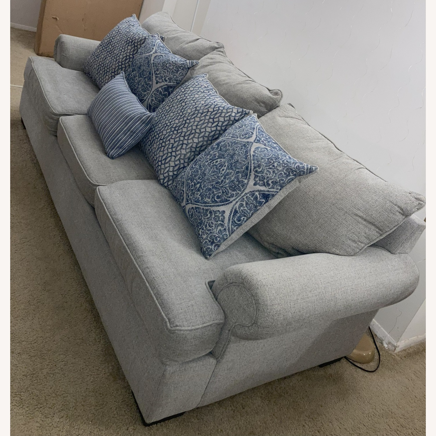 Old Brick Designer Gray Sofa - image-4