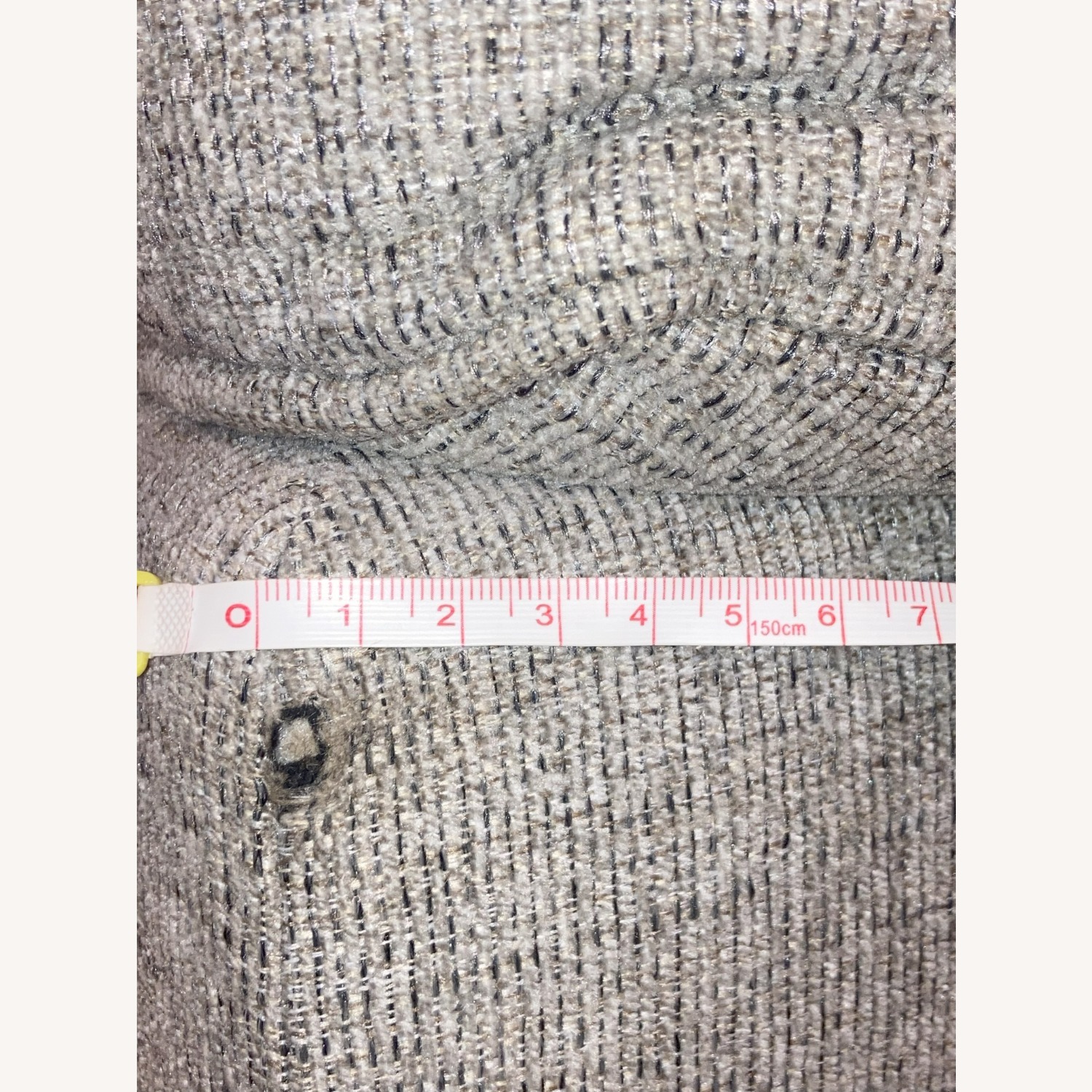 Old Brick Designer Gray Sofa - image-3