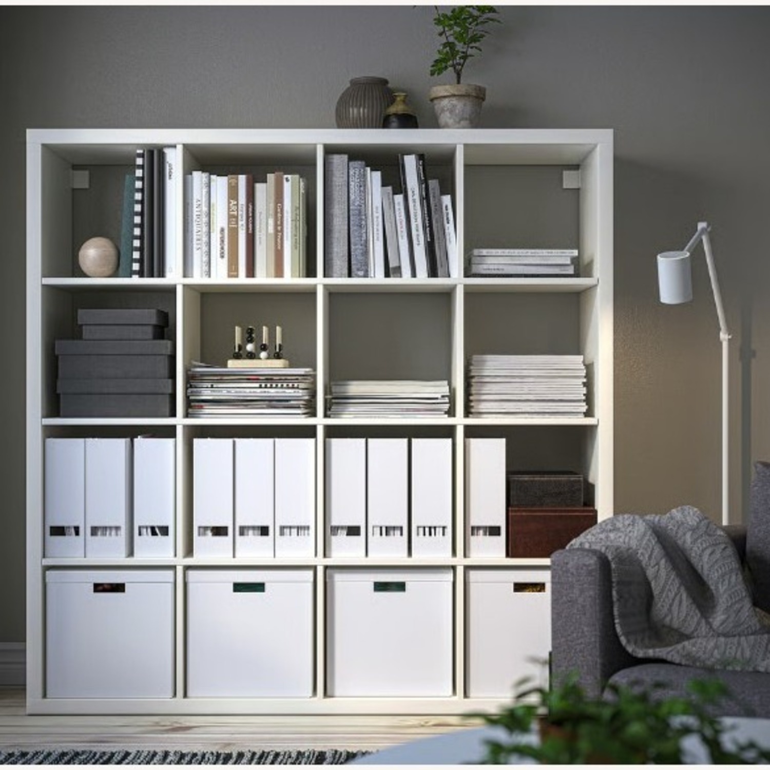 IKEA Kallax 16-Cube Organizer - image-2