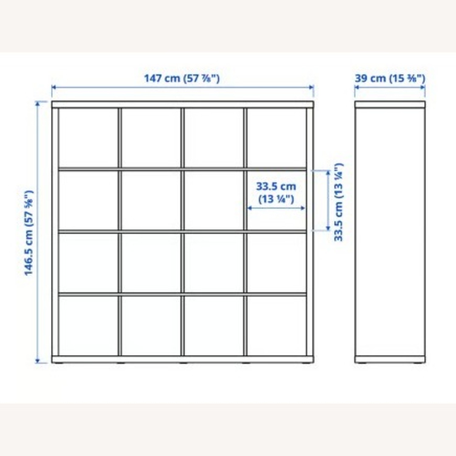 IKEA Kallax 16-Cube Organizer - image-5