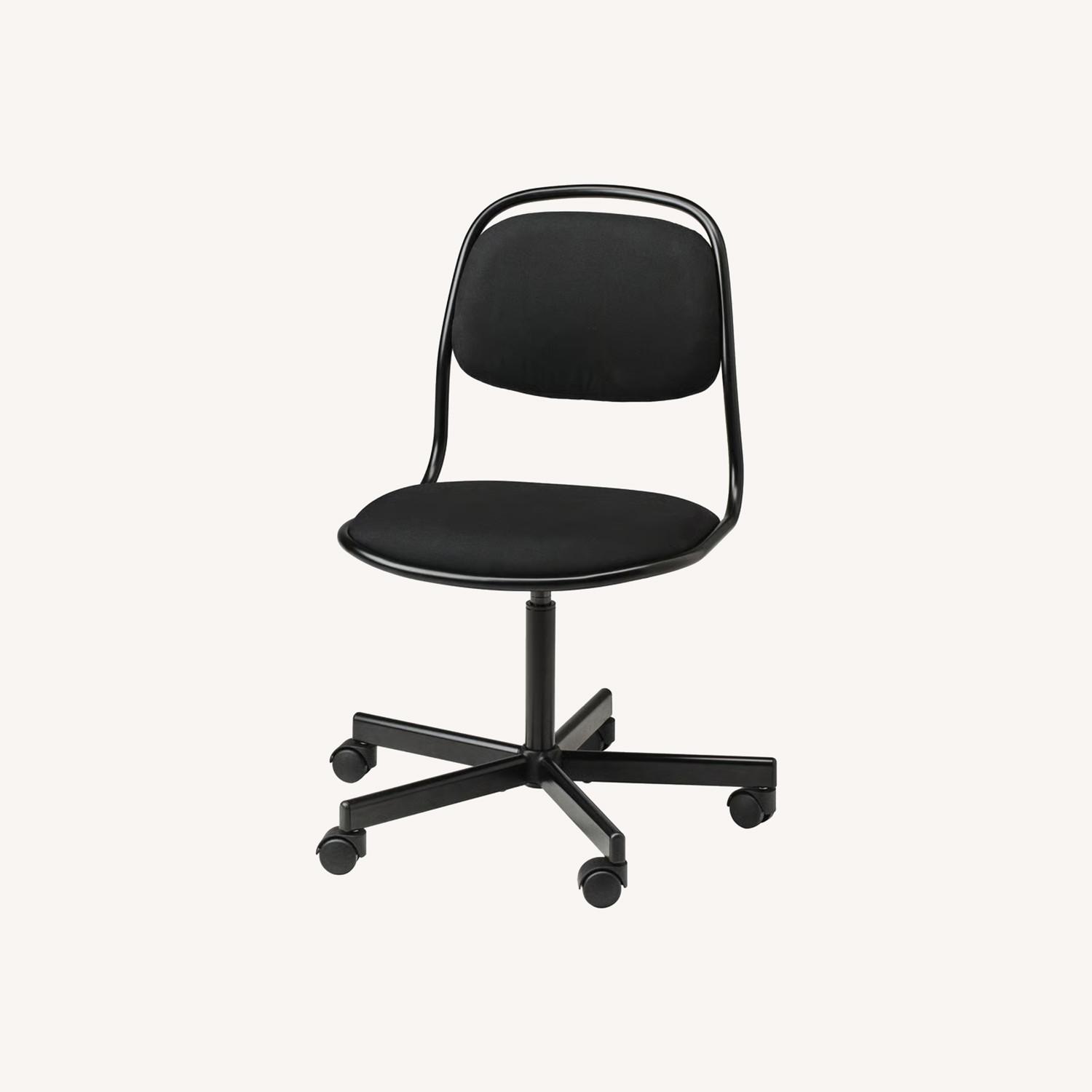 IKEA ÖRFJÄLL 2 Black Chairs - image-0