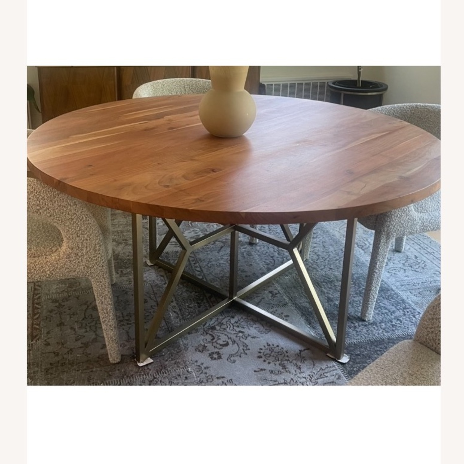 Crate & Barrel Hayes 60" Dining Table - image-3