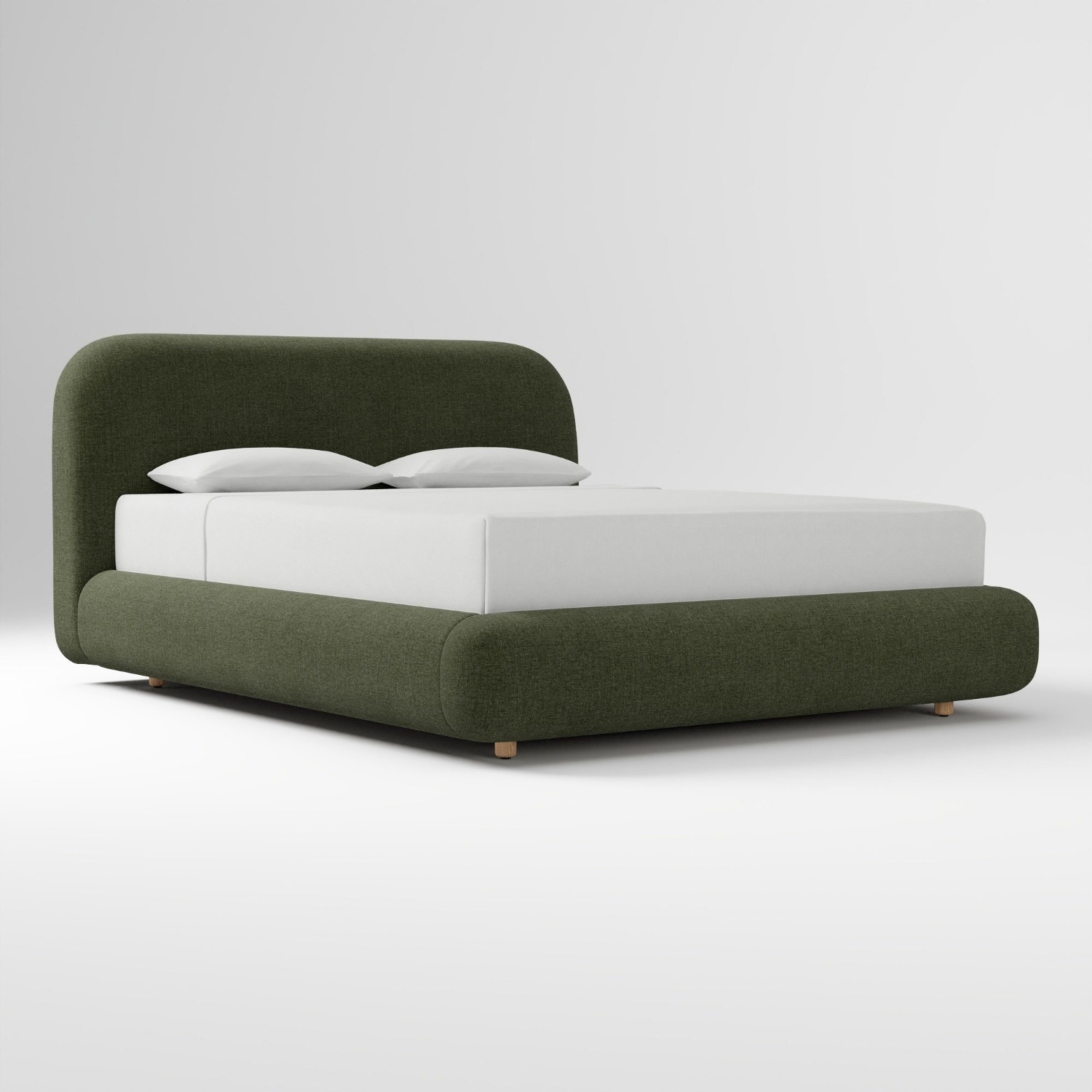 West Elm Laurent Bed in Tarragon  - image-6