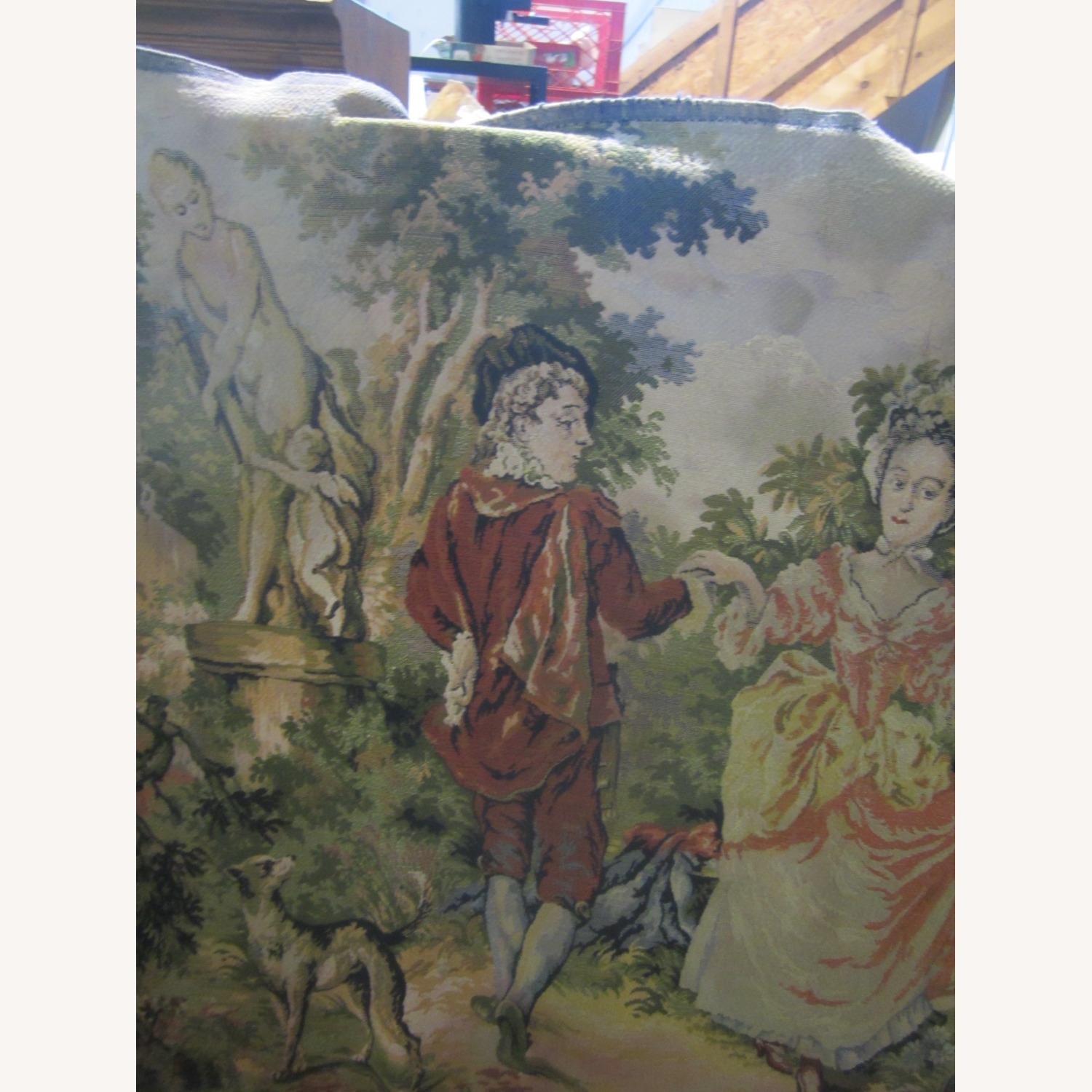 VTG Colonial Themed Tapestry - image-5