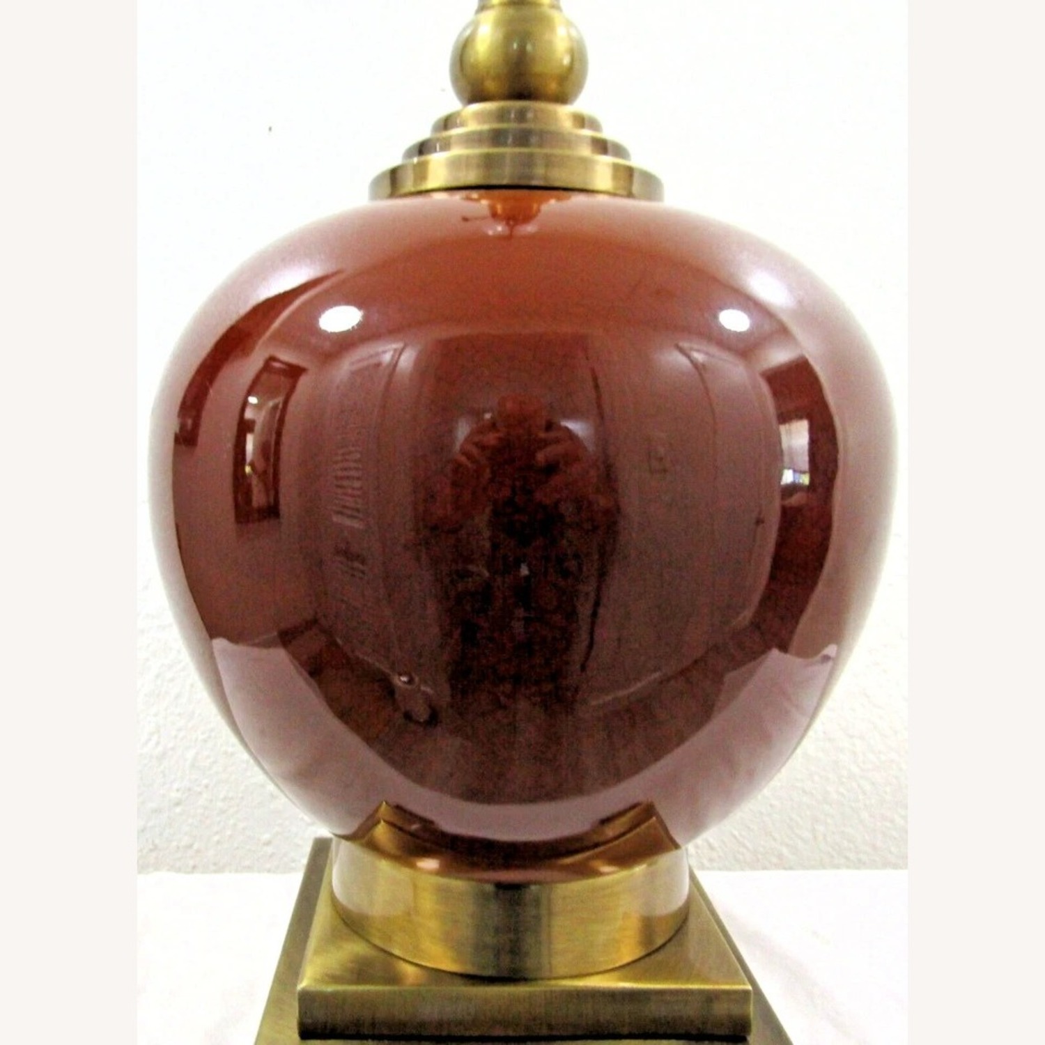 Uttermost Daviel Oxblood Red Pair of  Table Lamps - image-14