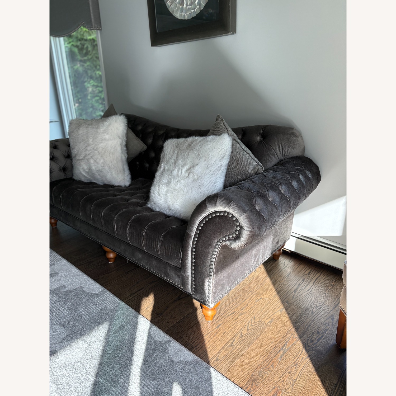 Raymour & Flanigan Duchess Statement Sofa - image-2