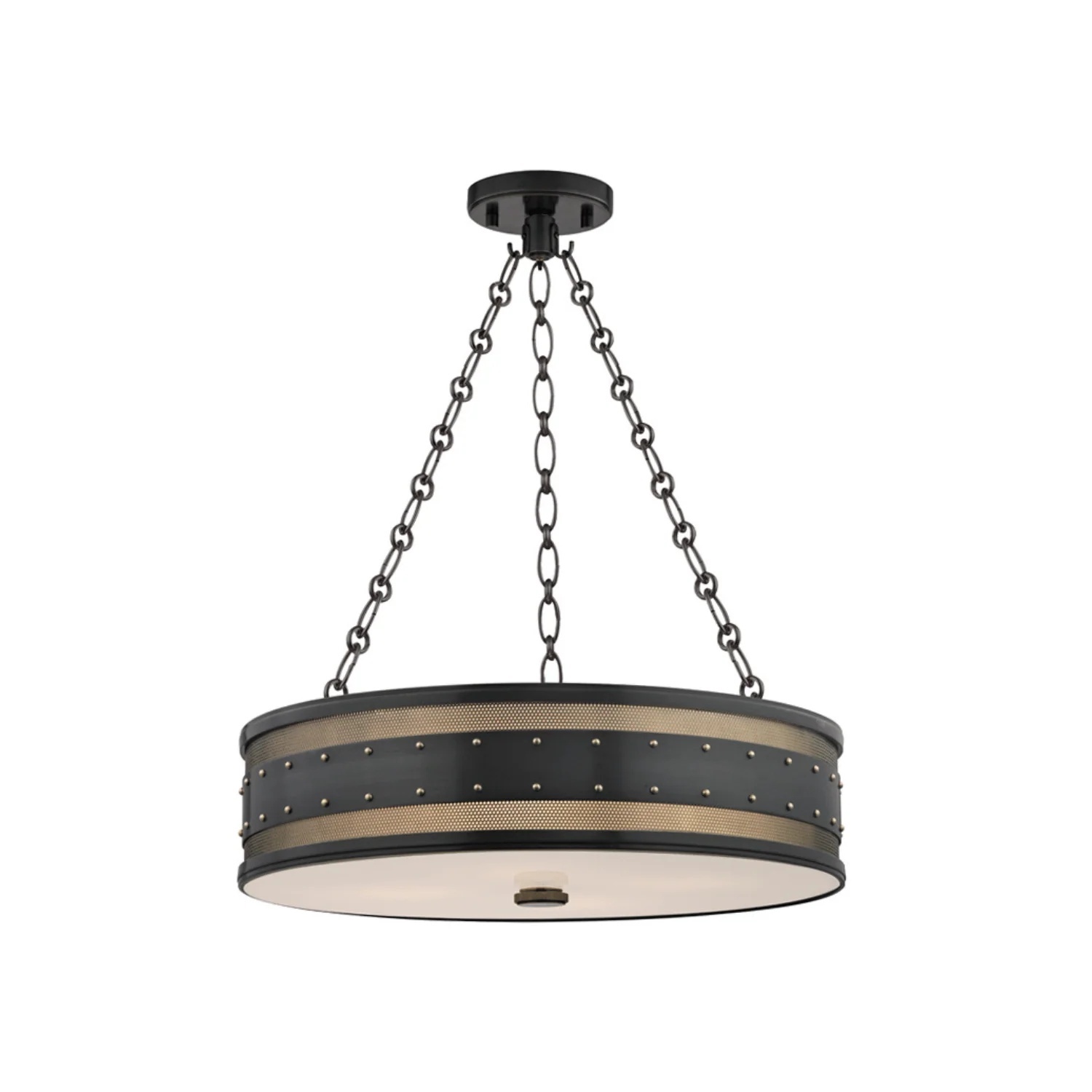 Gaines Blue Industrial Pendant Light - image-4