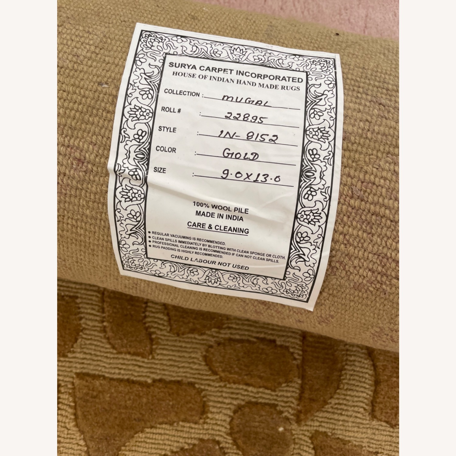 Wool Area Rug - image-3