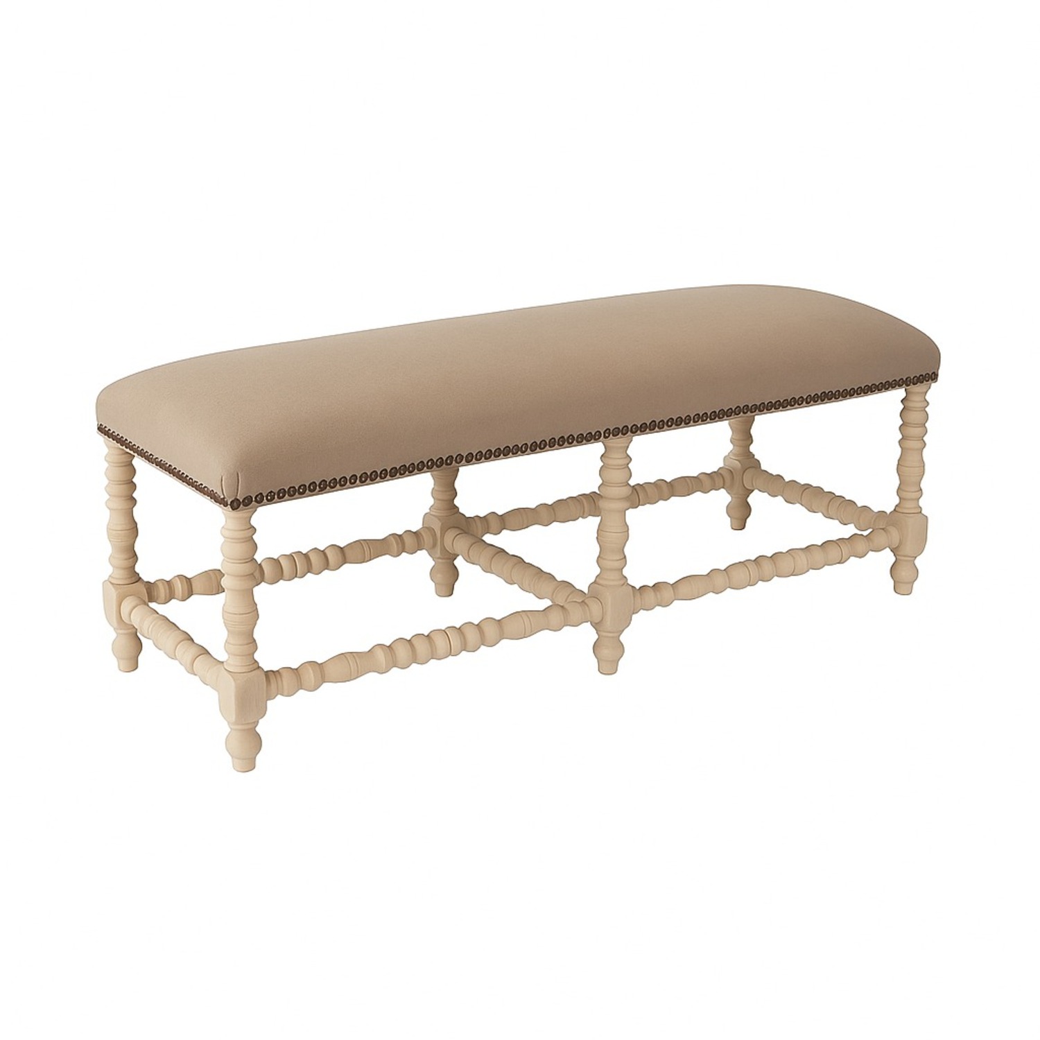 Wisteria Barley Twist Wooden Bench  - image-3