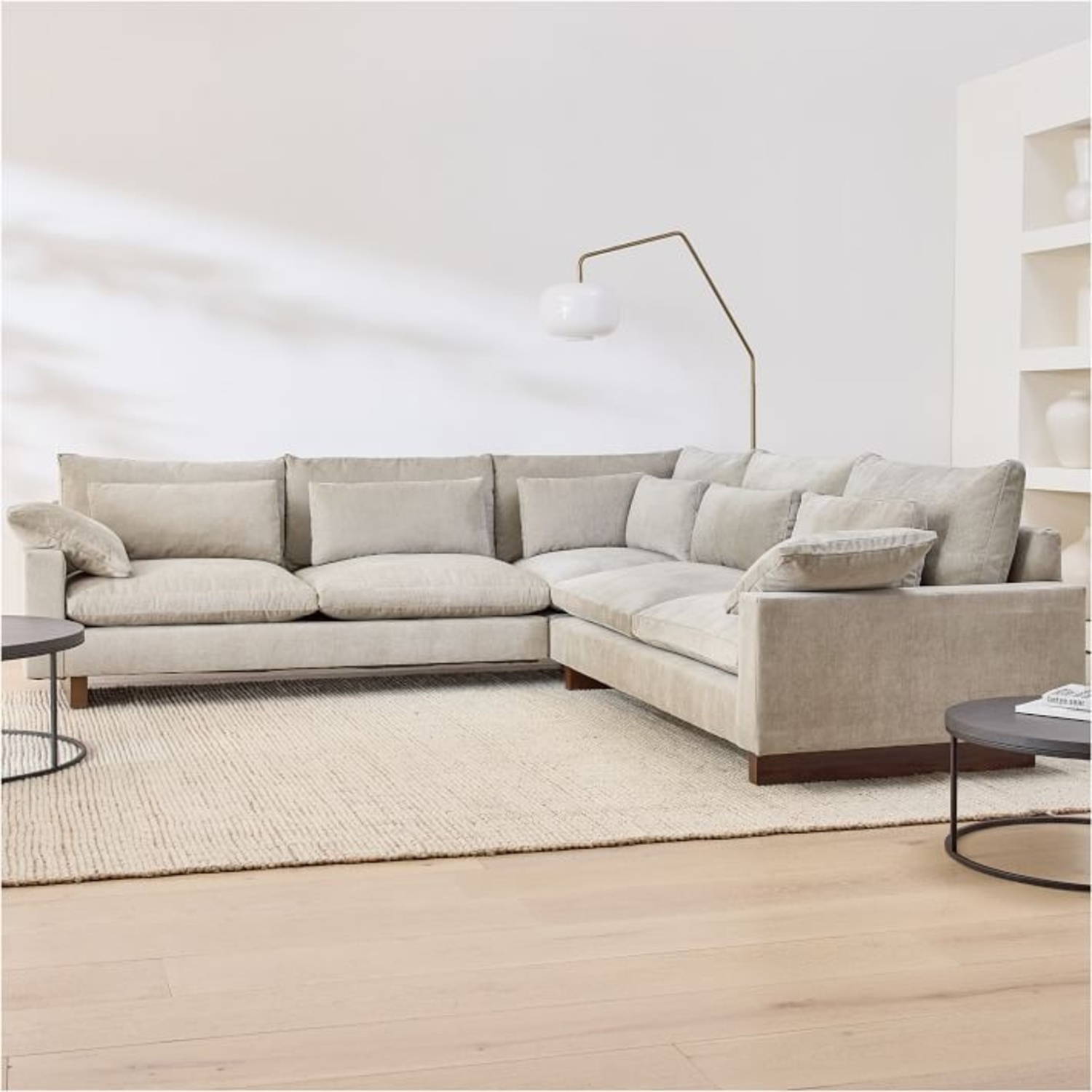 West Elm Harmony Sectional - Graphite - image-5
