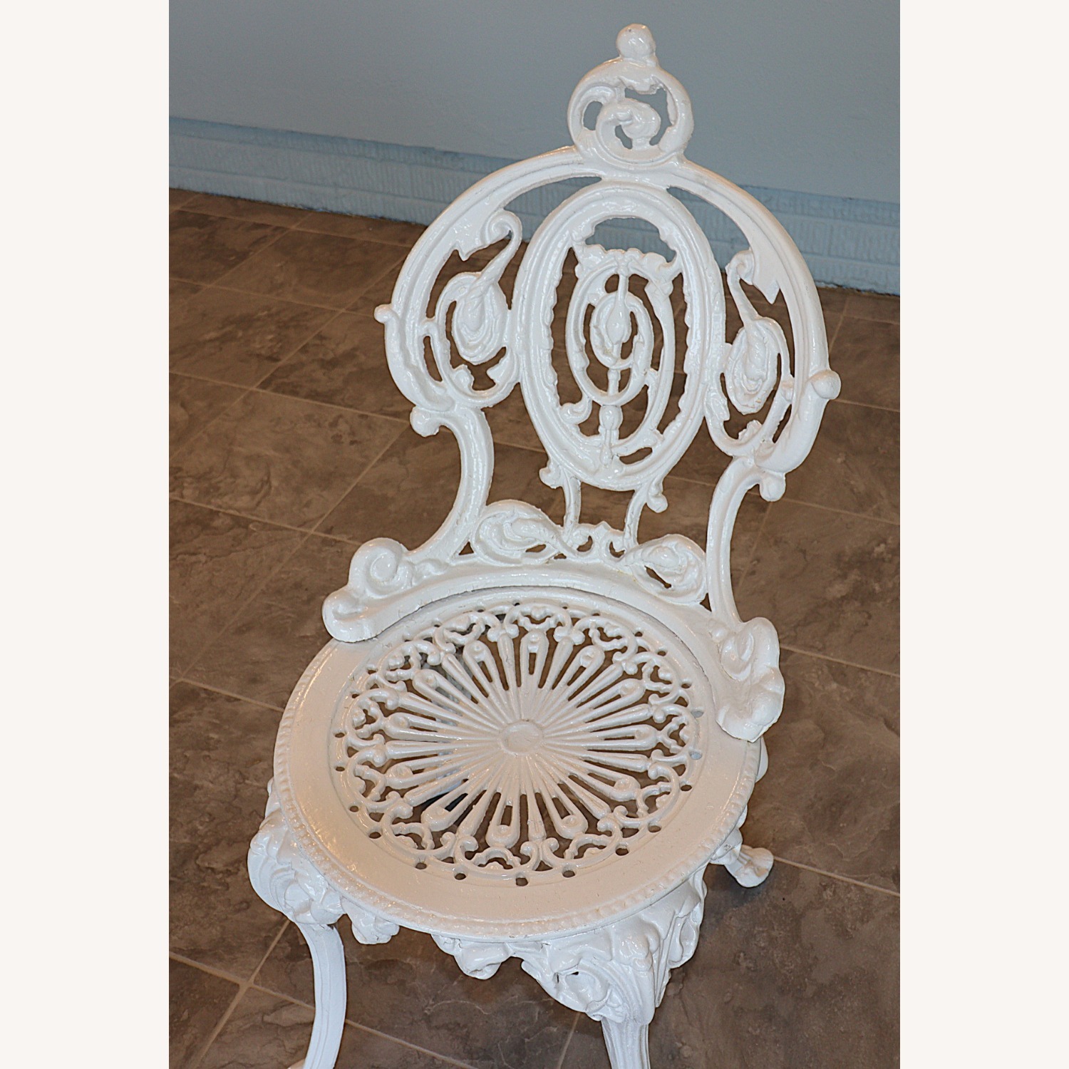 American Cast Iron Garden Suite Early 20th Century - image-5