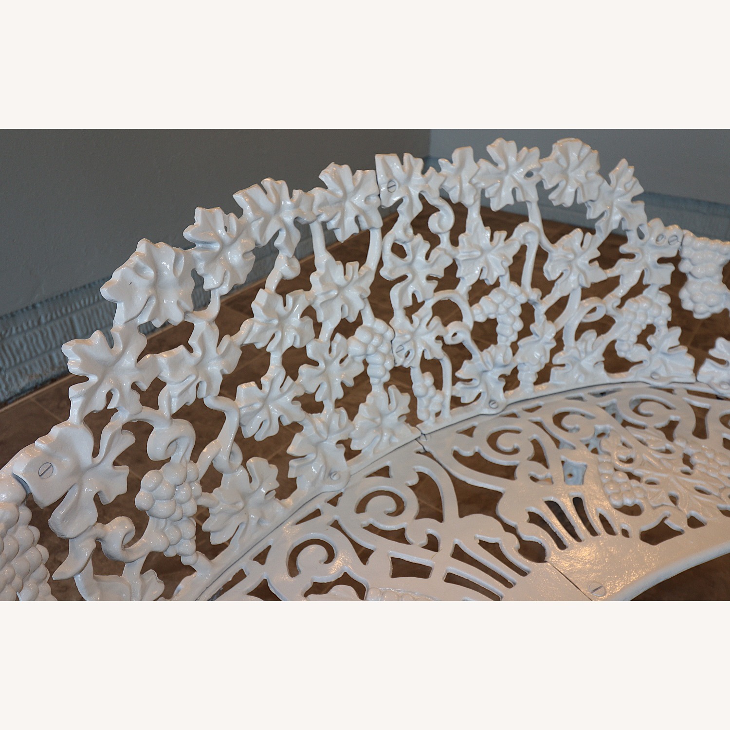 American Cast Iron Garden Suite Early 20th Century - image-4