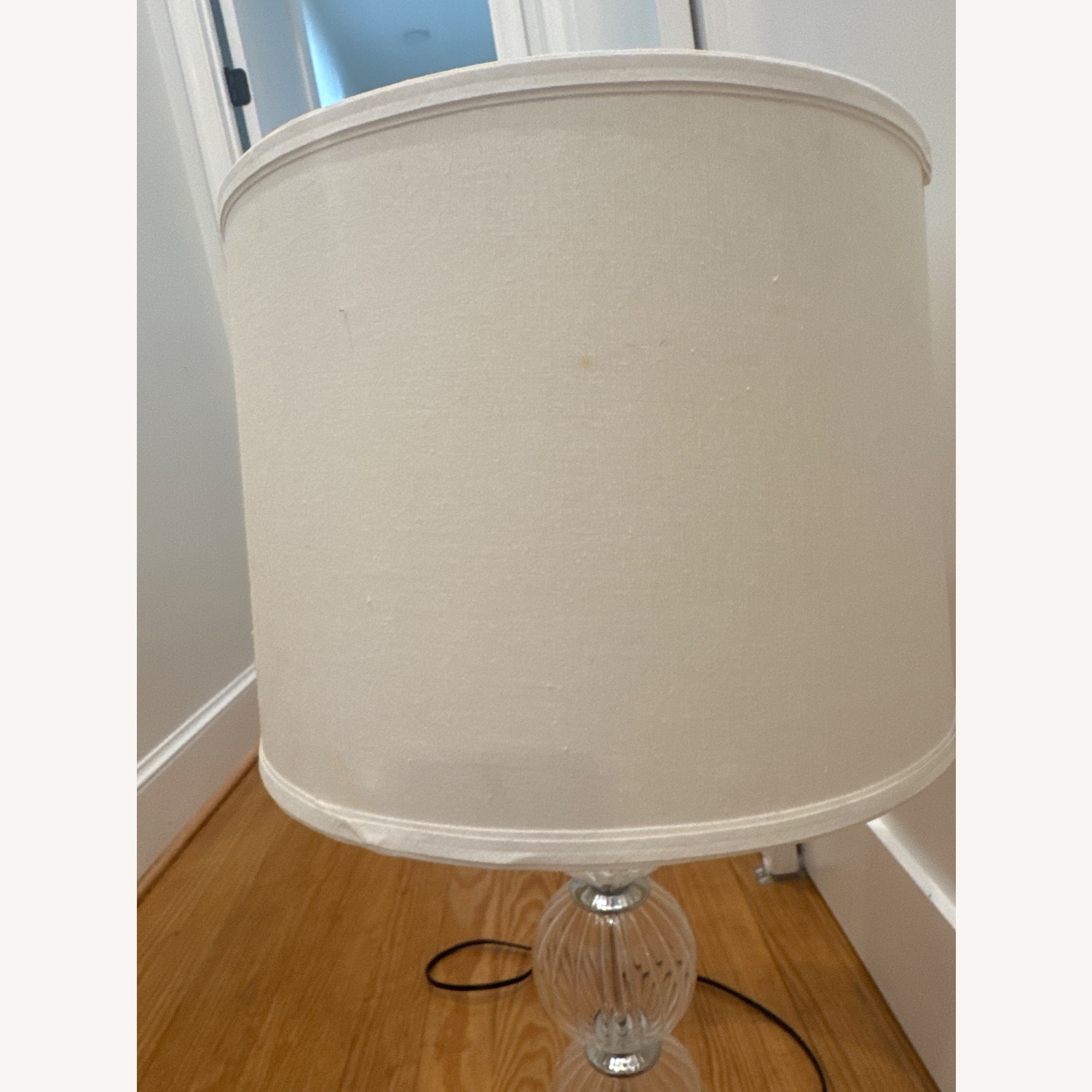 Set of Safavieh Crystal Glass Globe Table Lamps - image-6