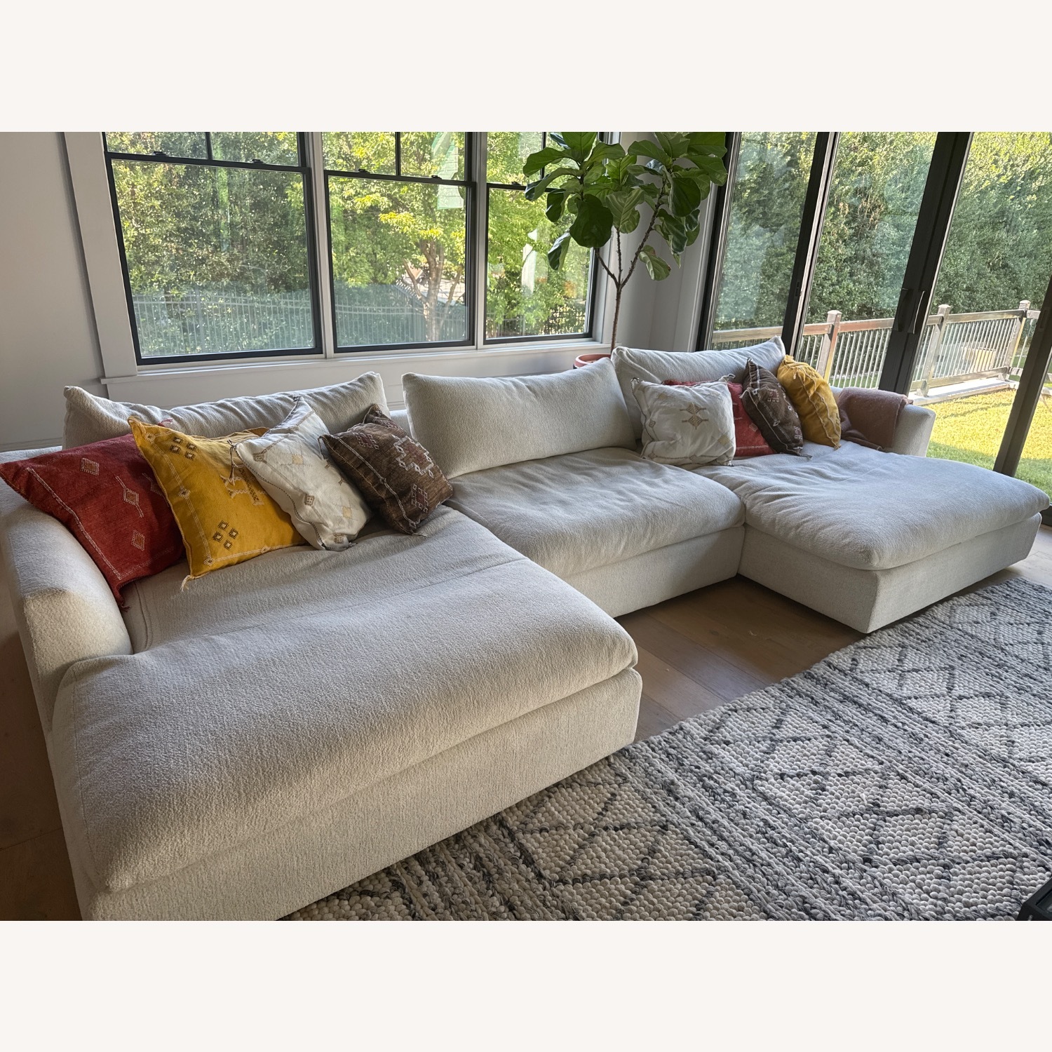 American Leather Sofa Sectional 6 Pieces  - image-1