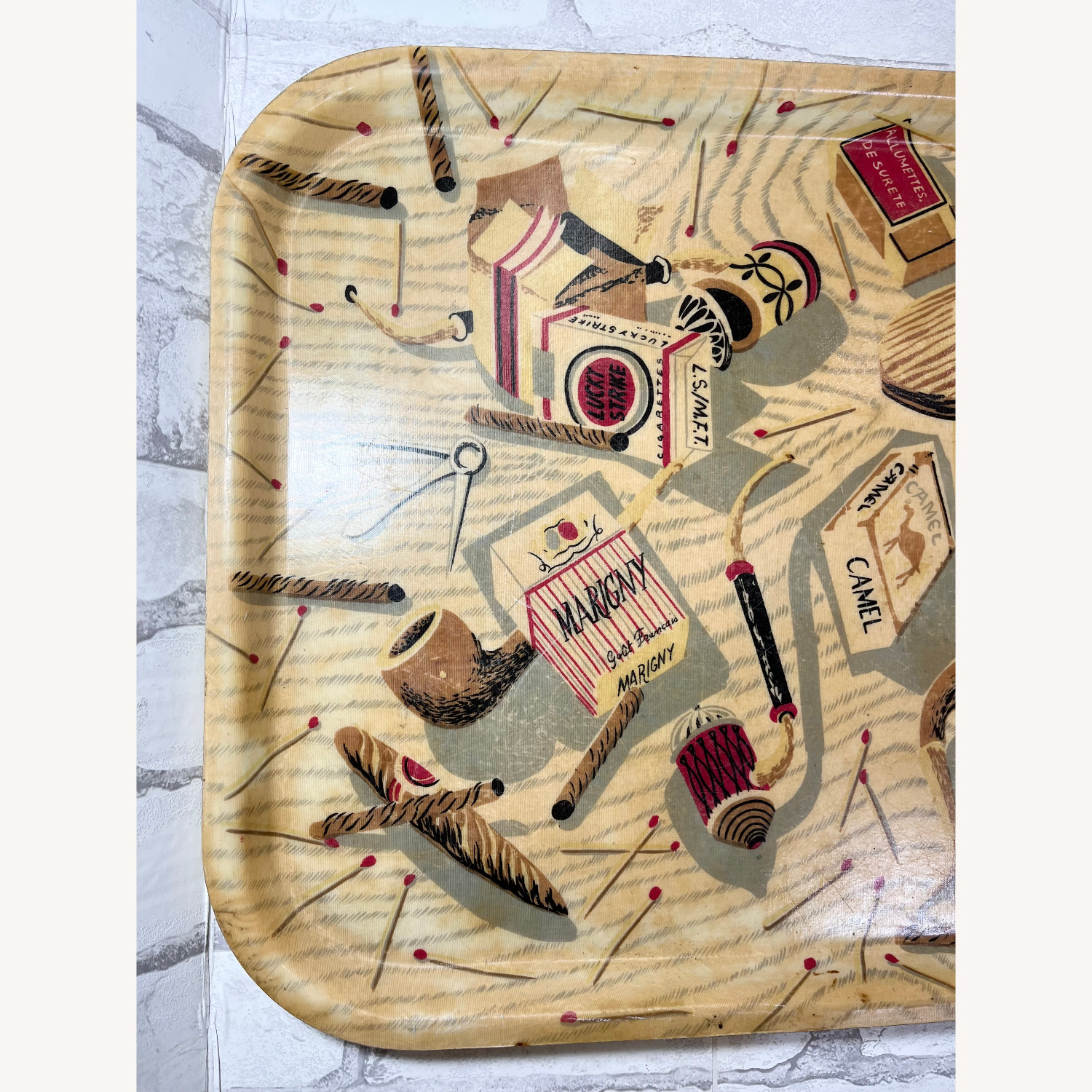 Vintage Manover Fiberglass Camel Tray - image-3